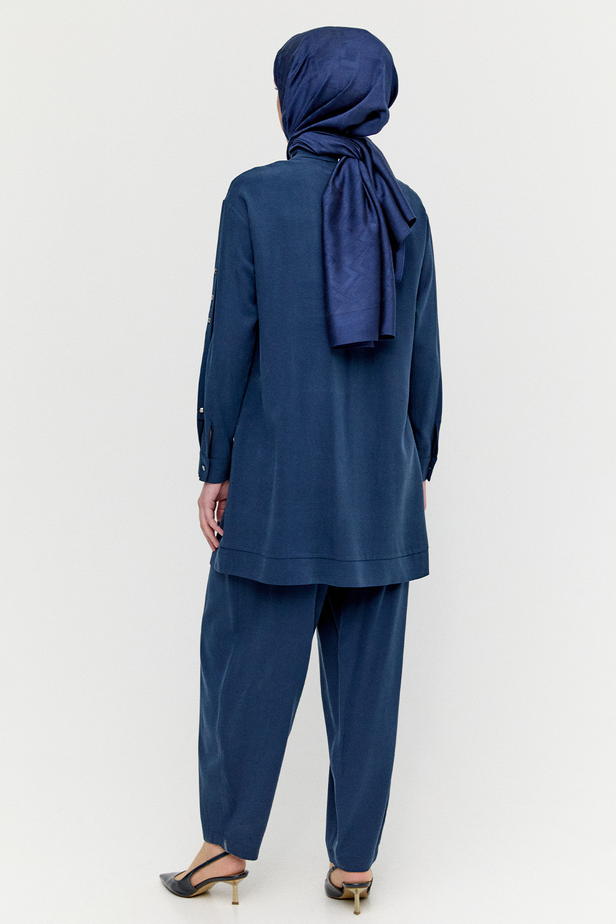 Zımba Şeritli İkili Takım, Tesettür Giyim