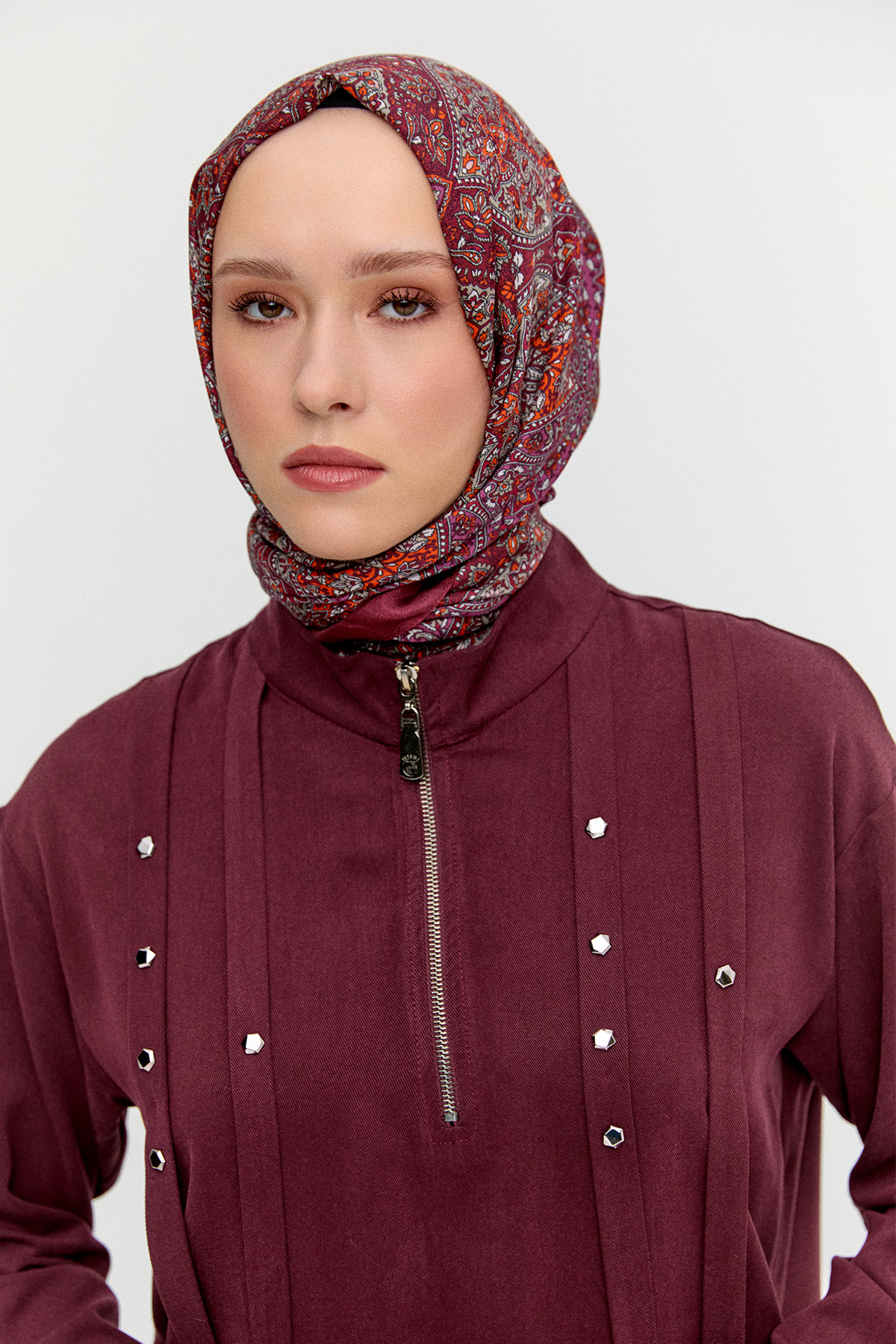 Zımba Şeritli İkili Takım, Tesettür Giyim