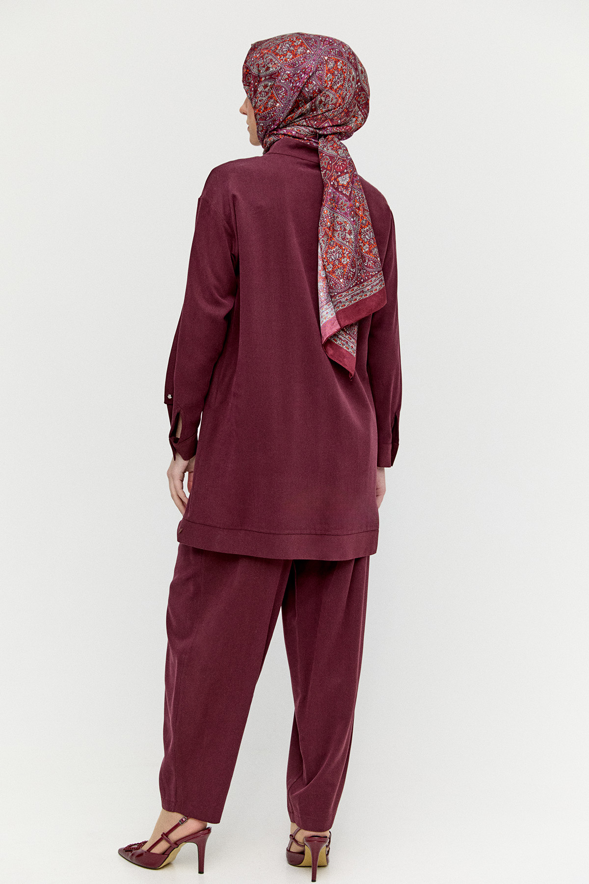 Zımba Şeritli İkili Takım, Tesettür Giyim