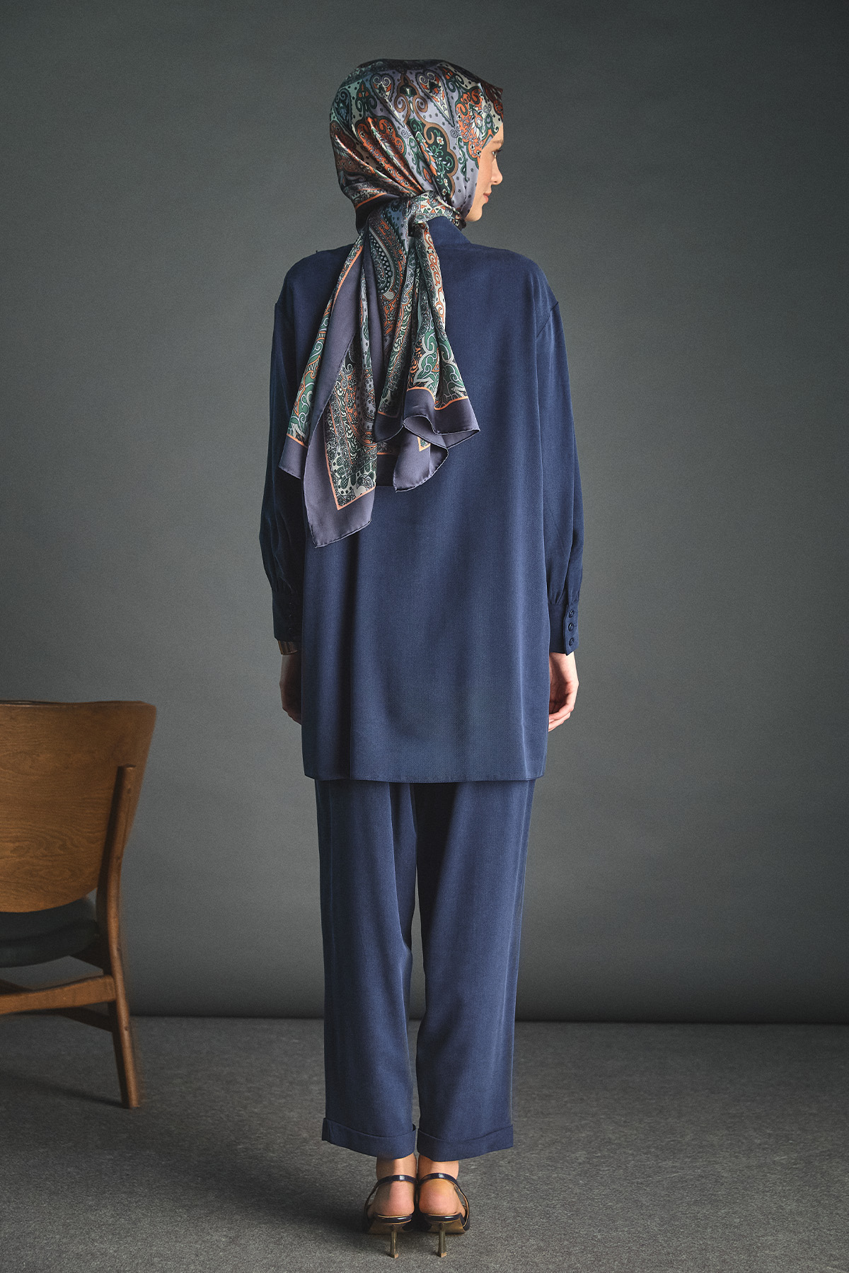 Aller Detaylı Lyocell Tunik