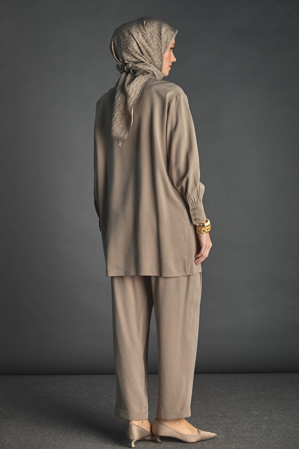 Aller Detaylı Lyocell Tunik