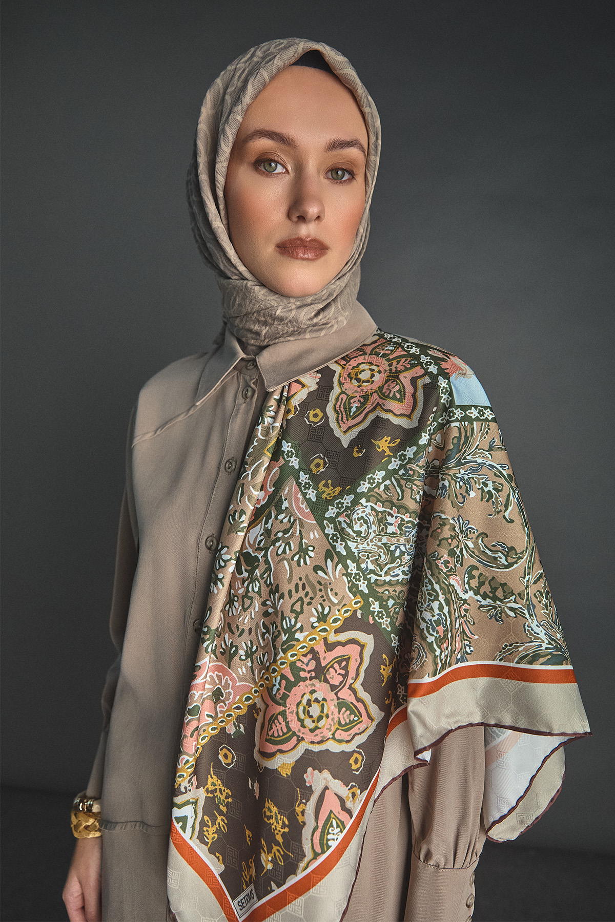 Aller Detaylı Lyocell Tunik