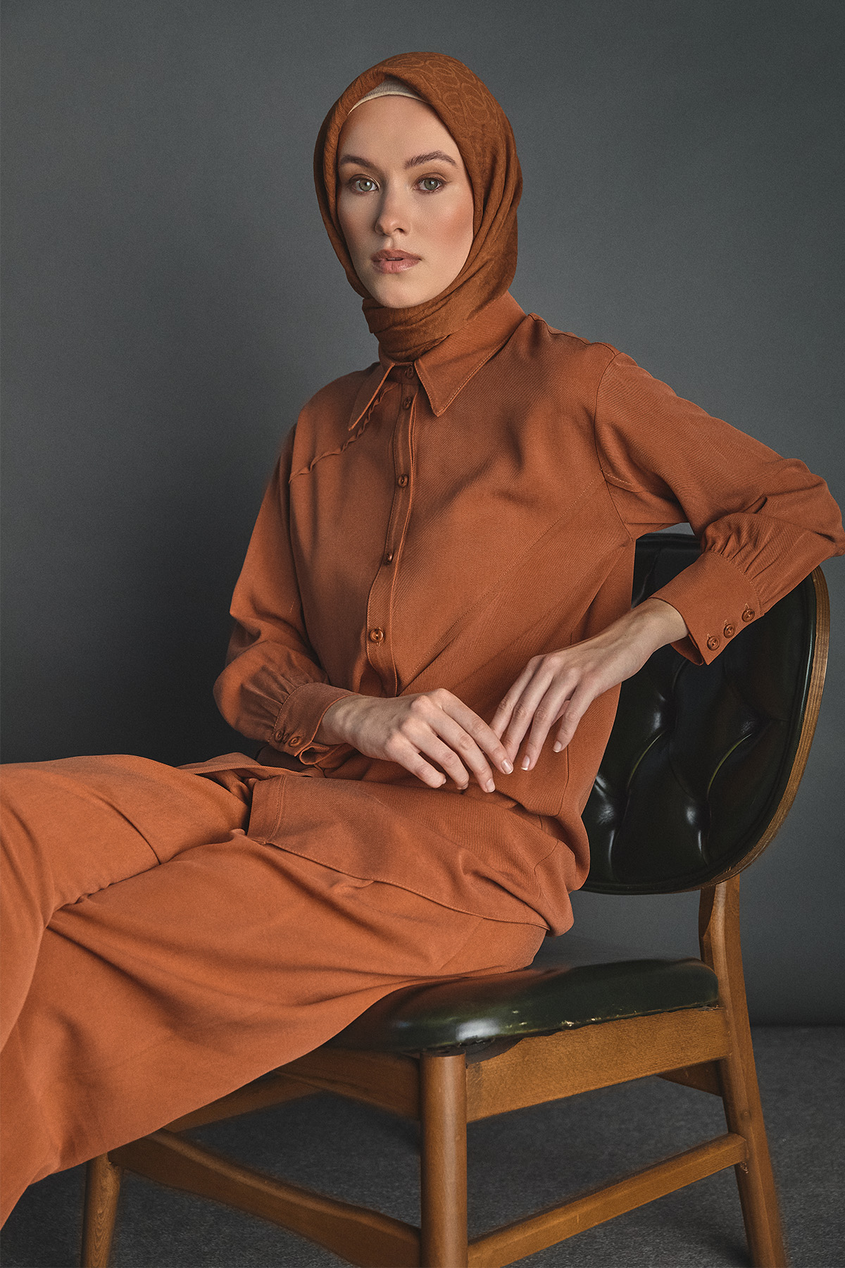 Aller Detaylı Lyocell Tunik