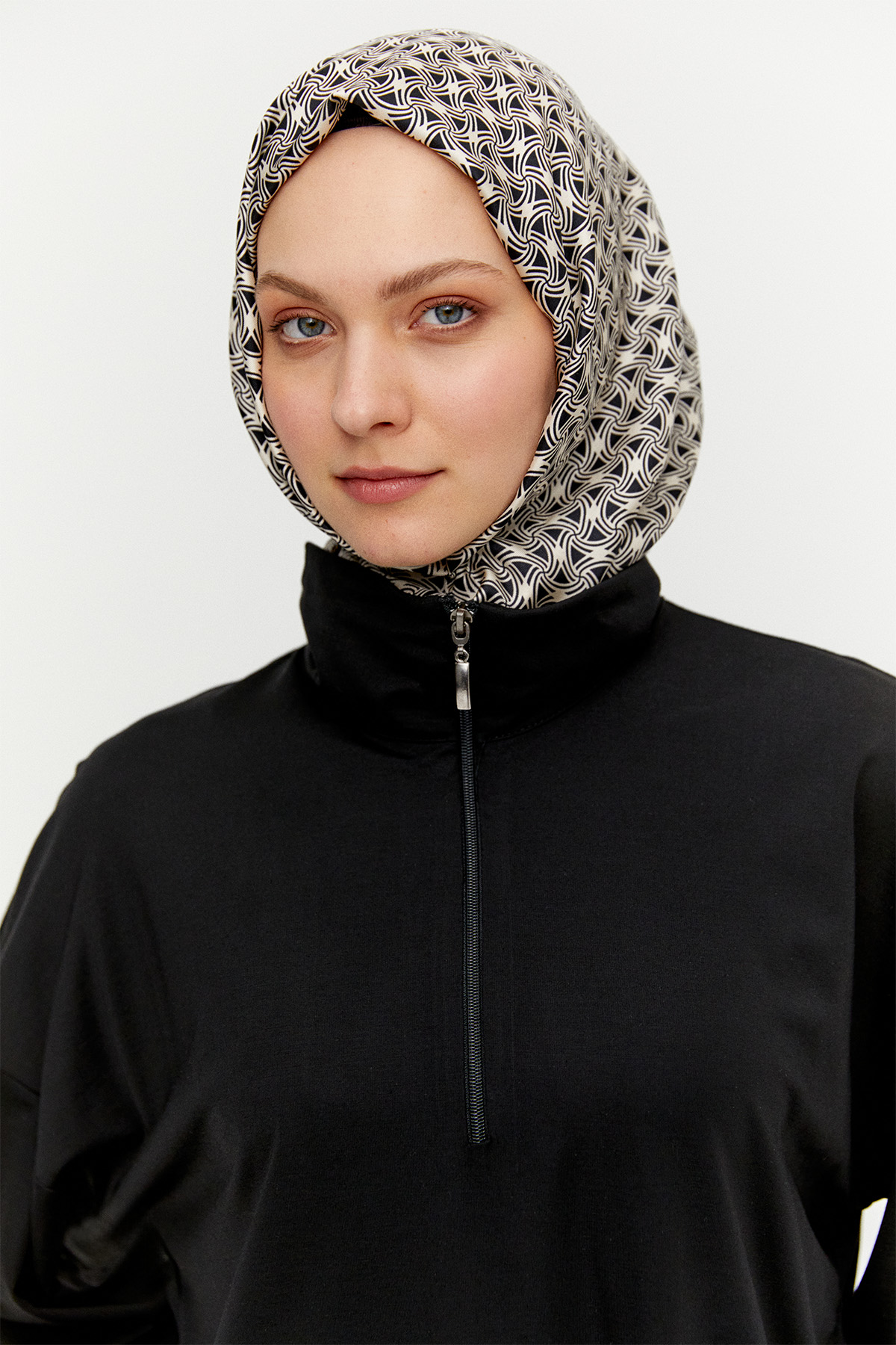 Paraşüt Detaylı Fermuarlı İkili Takım