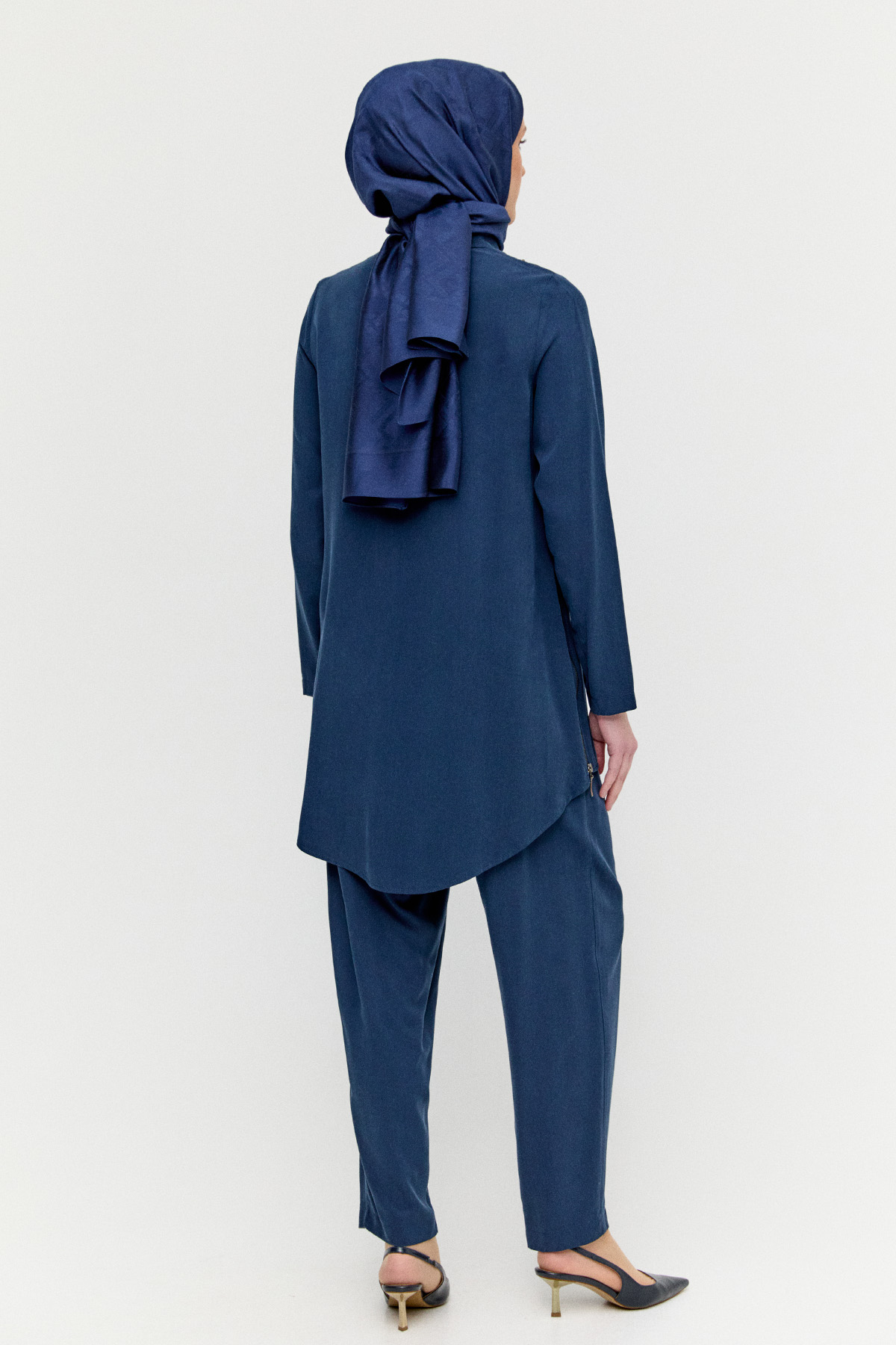 Lyocell Tunik Pantolon Takım, Tesettür Giyim