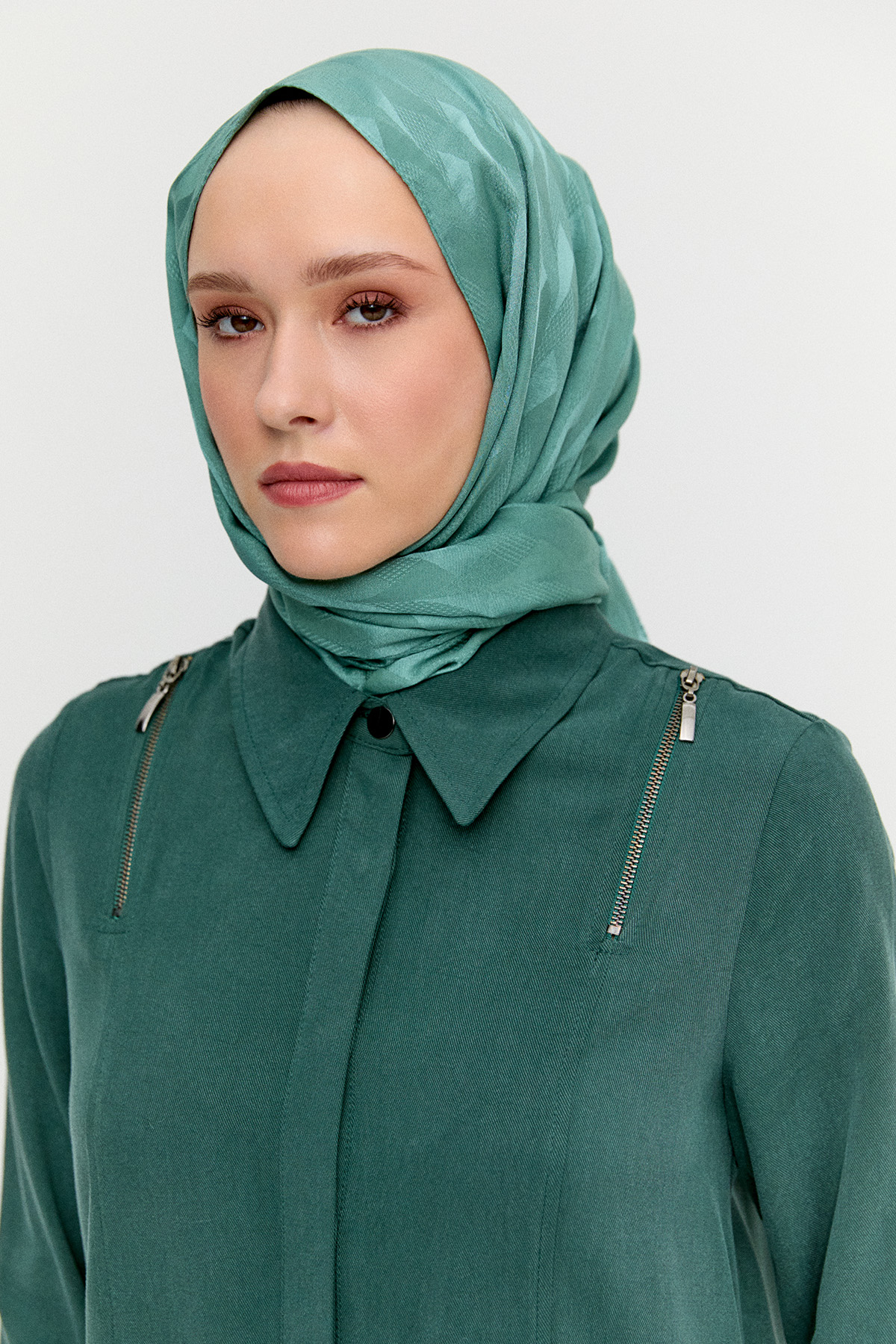 Lyocell Tunik Pantolon Takım, Tesettür Giyim