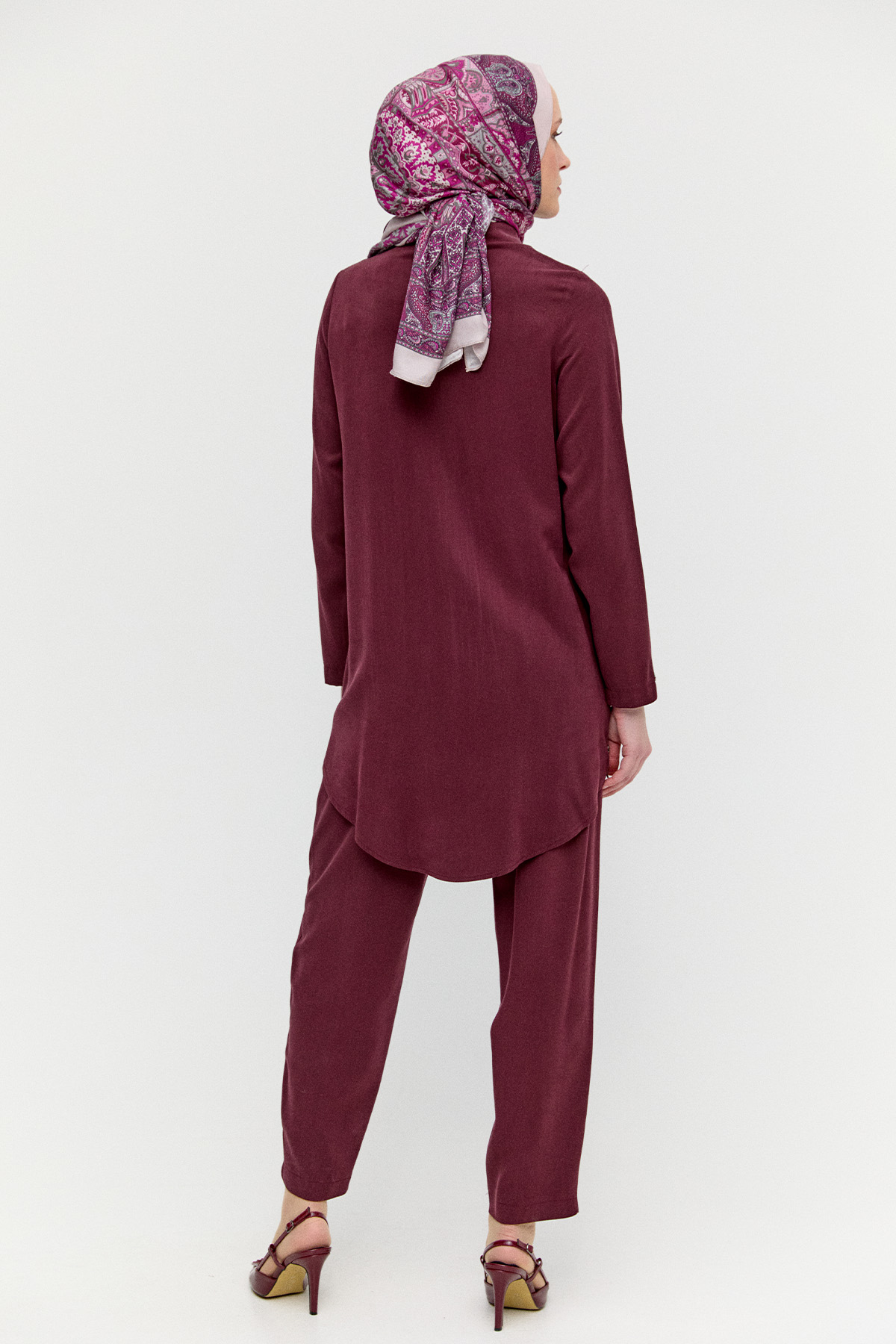 Lyocell Tunik Pantolon Takım, Tesettür Giyim