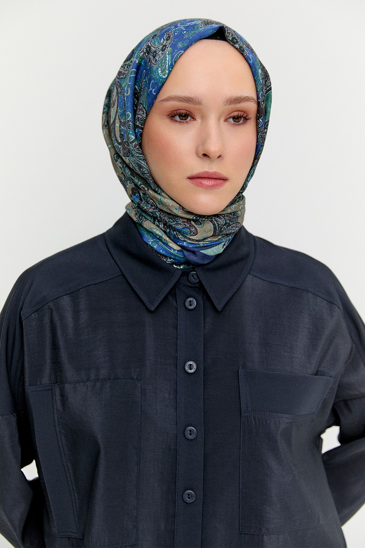 Sandy Detaylı Paraşüt İkili Takım, Tesettür Giyim