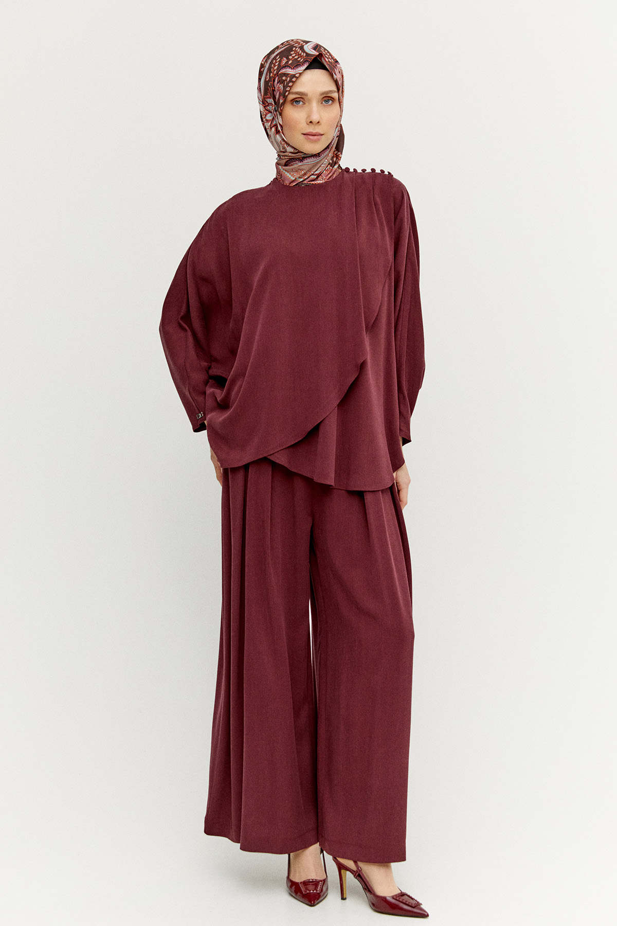Anvelop Kesim İkili Takım, Tesettür Giyim