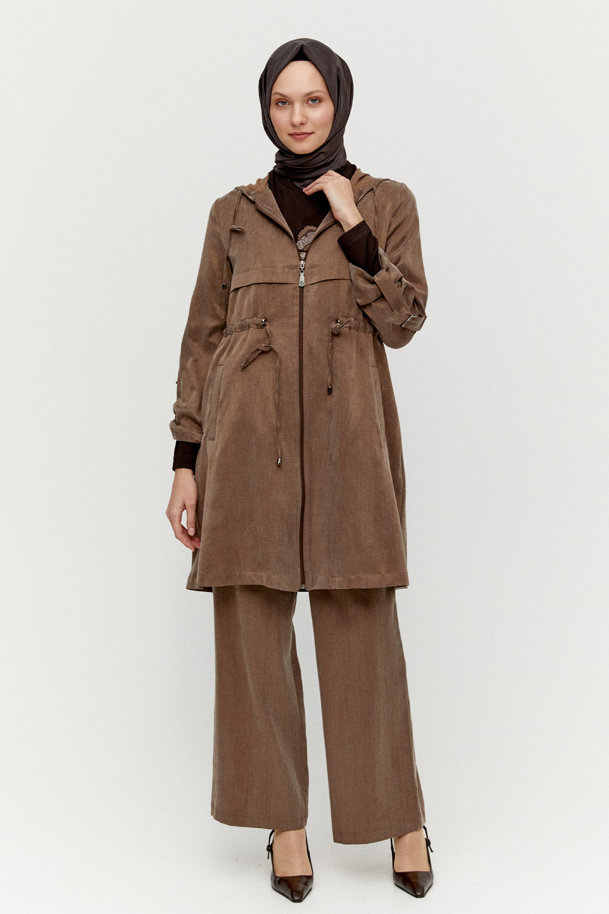 Pamuklu Kapüşonlu 3?lü Set