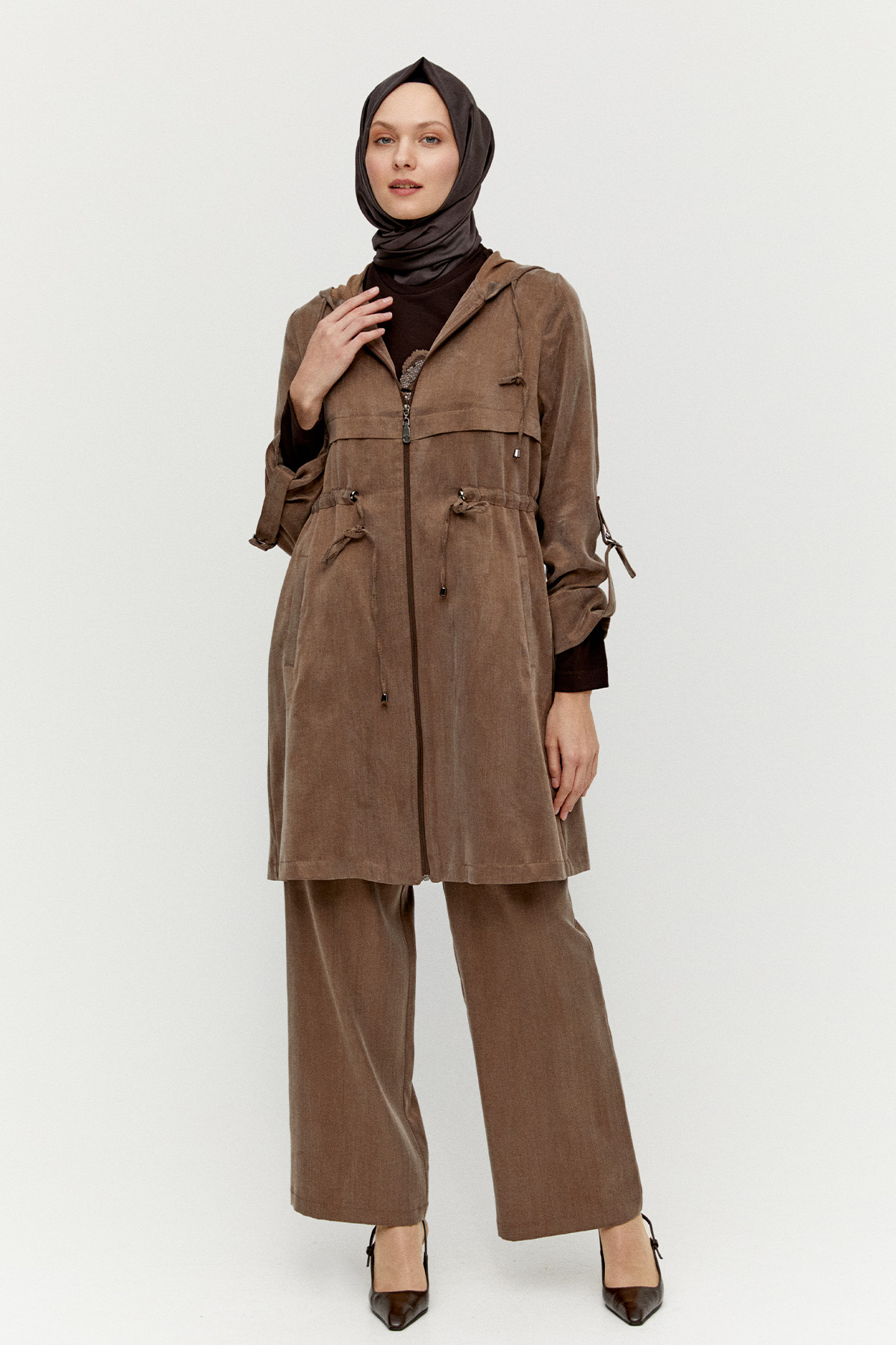 Pamuklu Kapüşonlu 3?lü Set