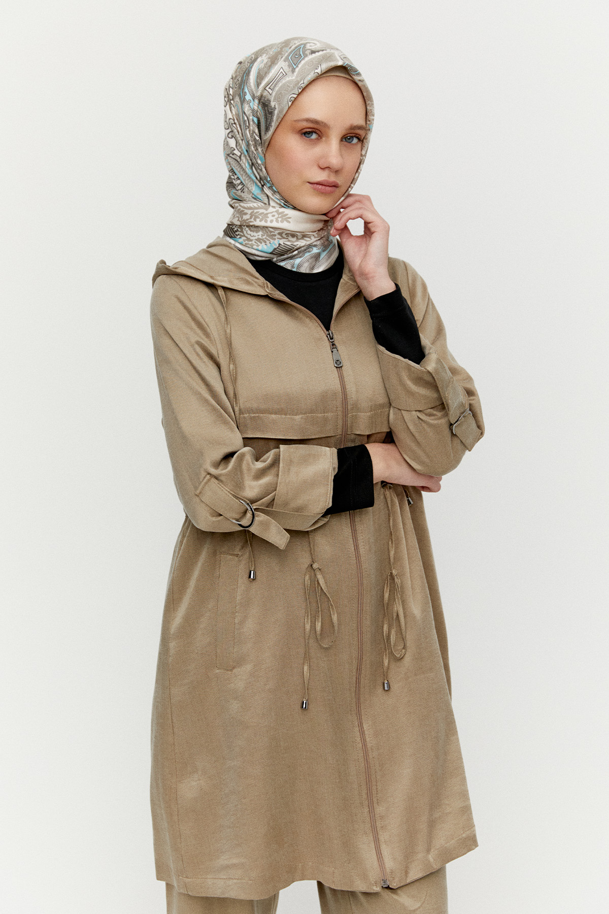 Pamuklu Kapüşonlu 3?lü Set