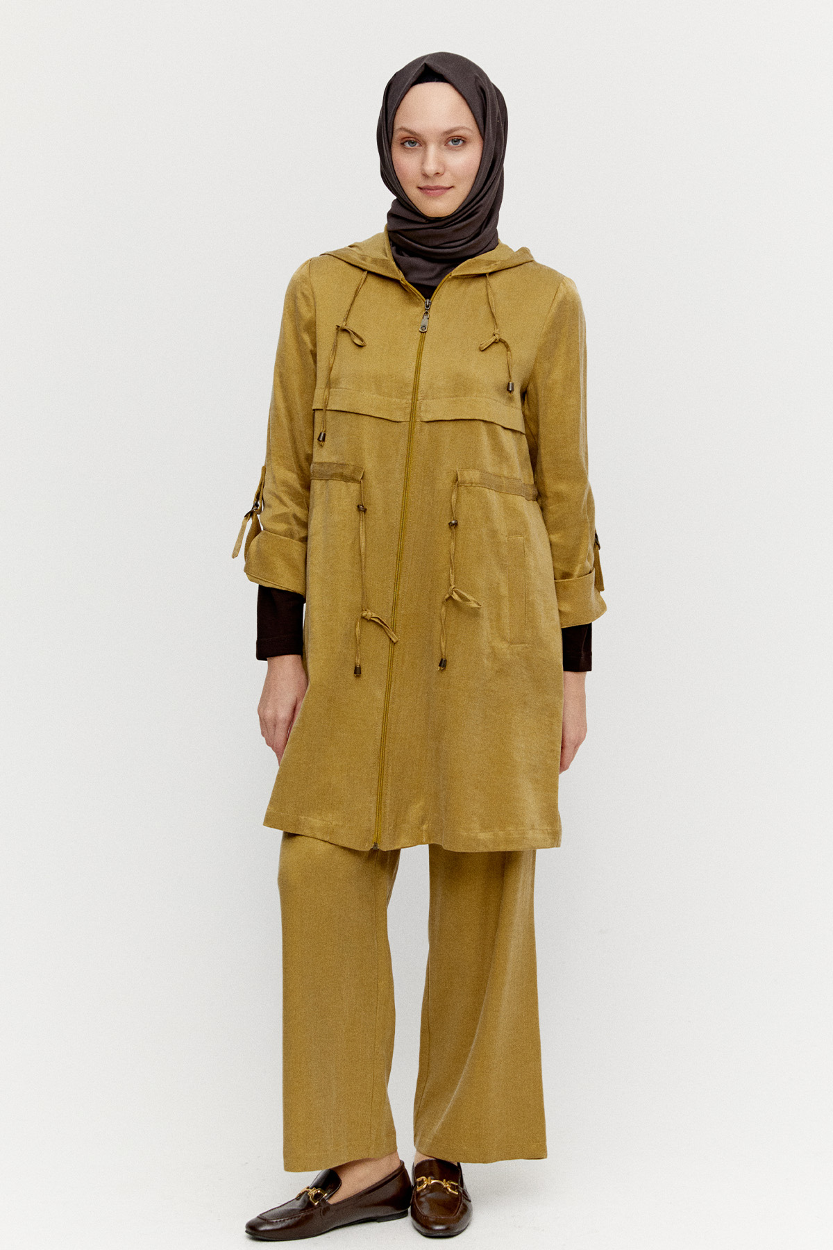 Pamuklu Kapüşonlu 3?lü Set