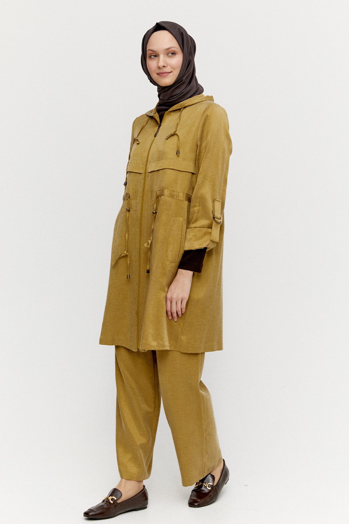 Pamuklu Kapüşonlu 3?lü Set