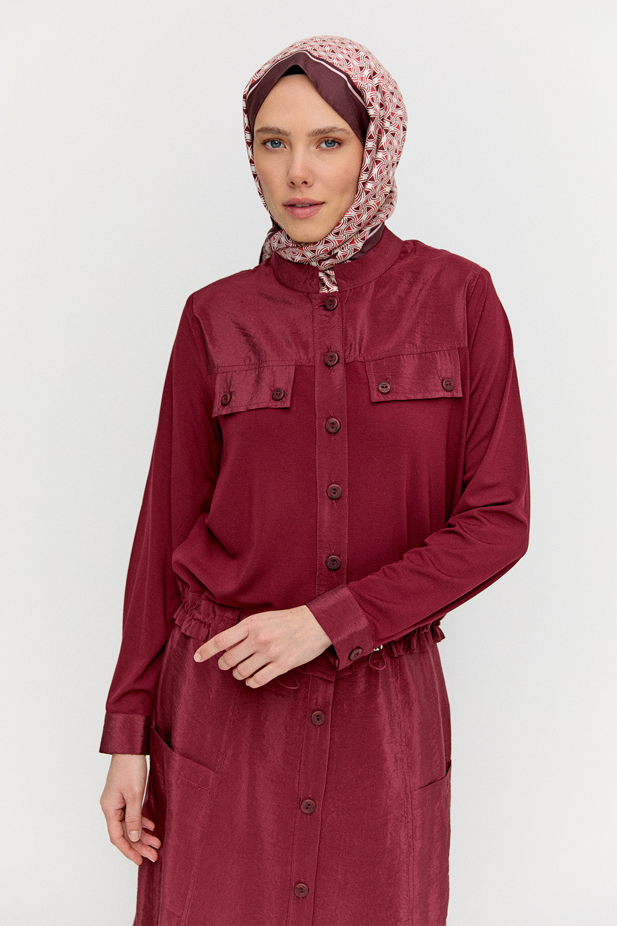 Etekli Paraşüt İkili Takım, Tesettür Giyim