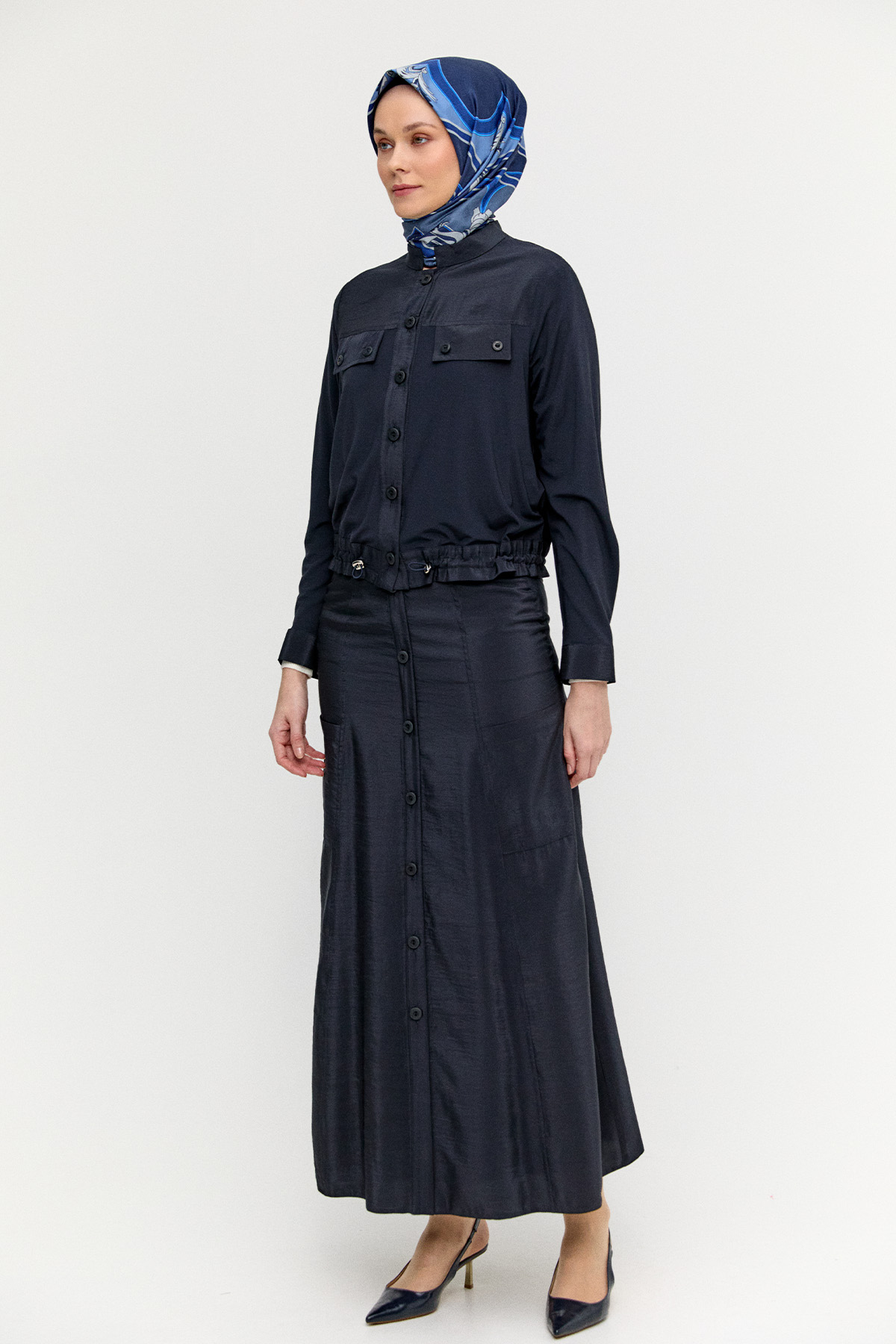 Etekli Paraşüt İkili Takım, Tesettür Giyim