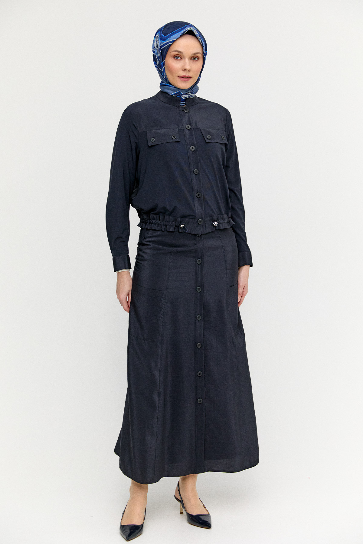 Etekli Paraşüt İkili Takım, Tesettür Giyim