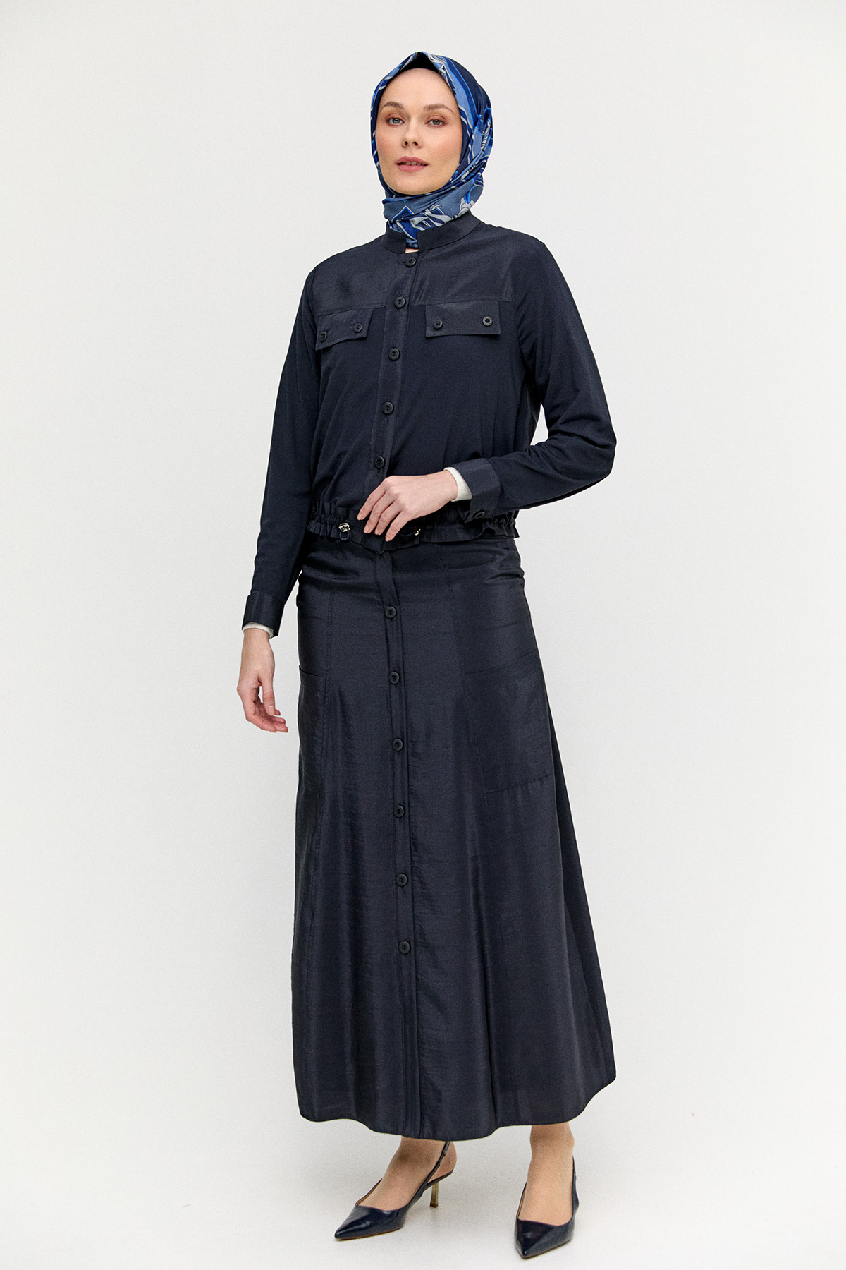 Etekli Paraşüt İkili Takım, Tesettür Giyim