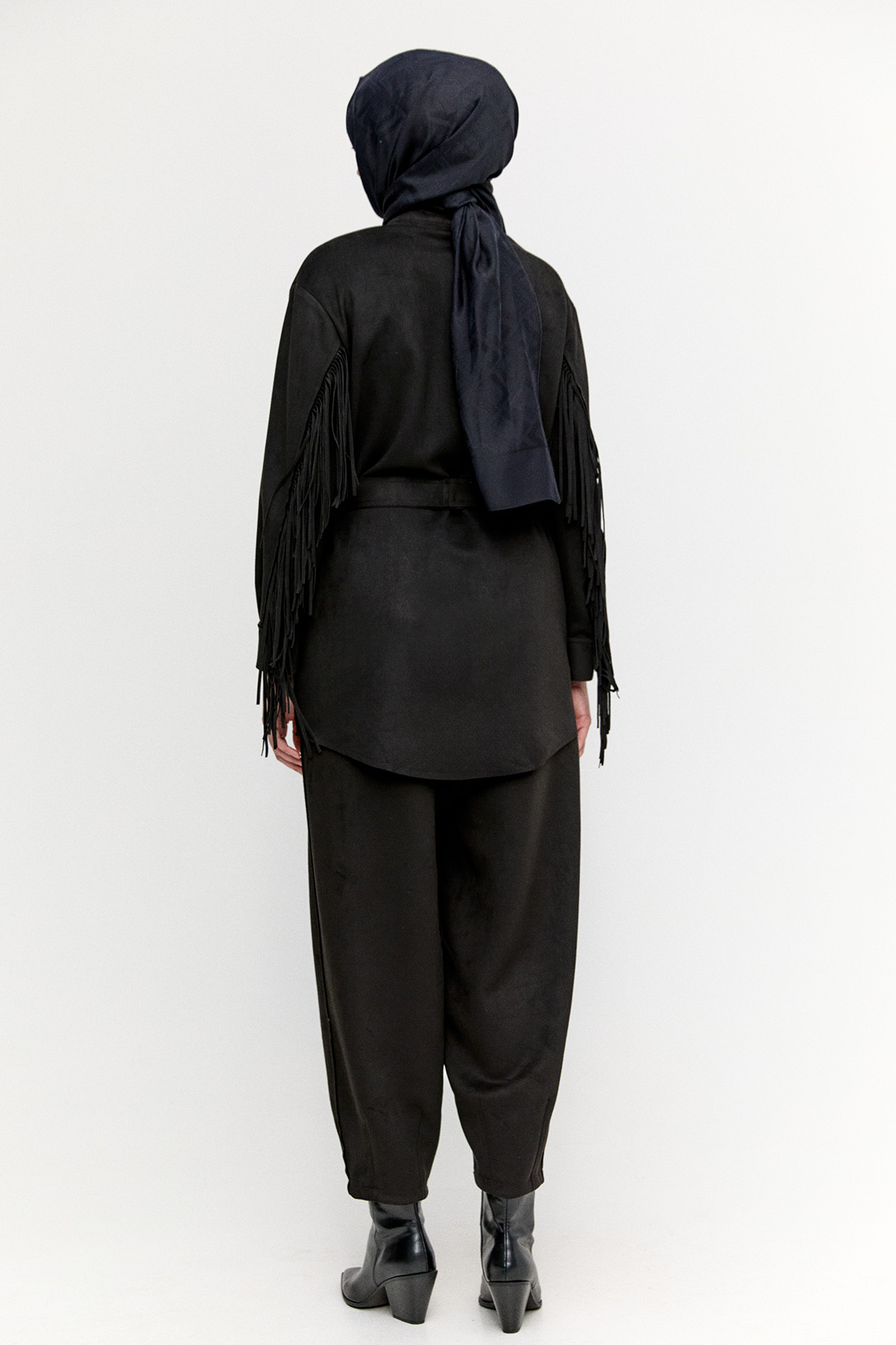 Püsküllü Etnik İkili Takım, Tesettür Giyim