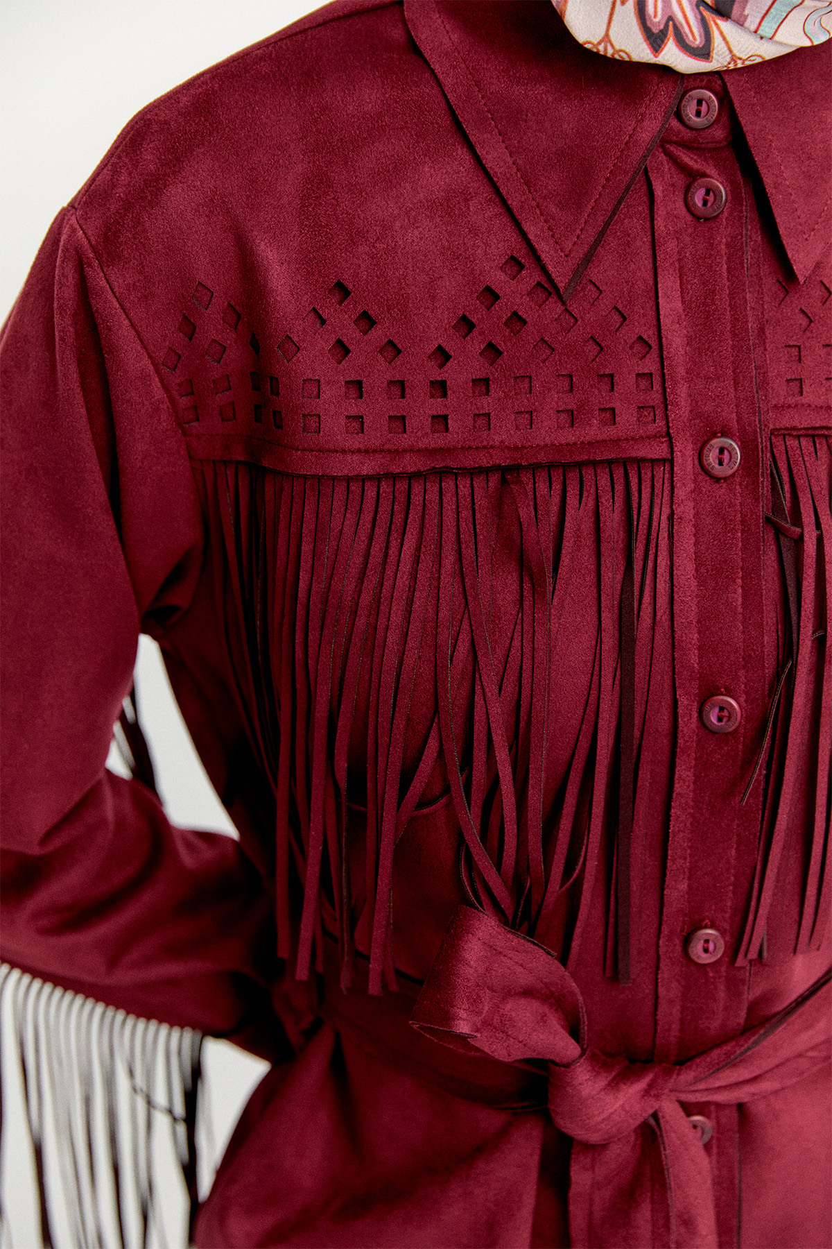 Püsküllü Etnik İkili Takım, Tesettür Giyim