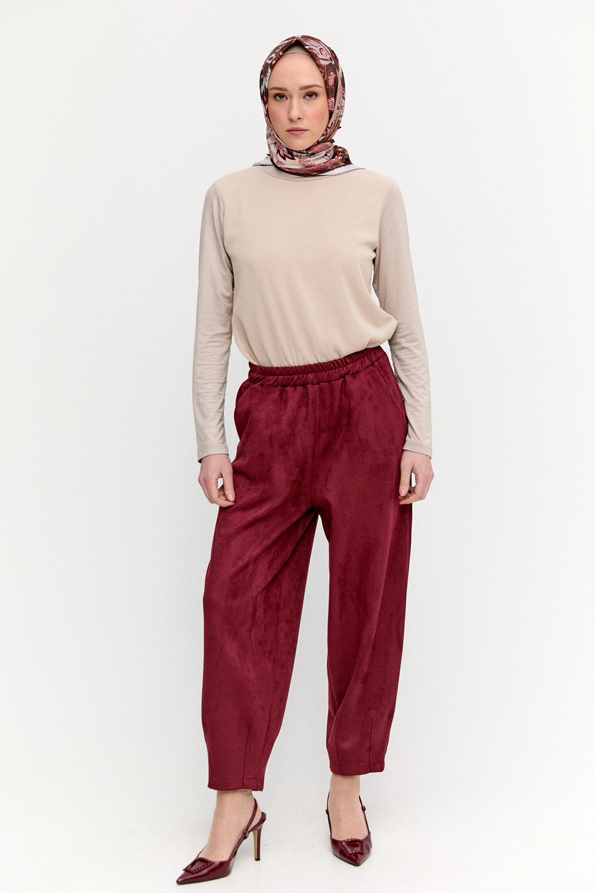 Püsküllü Etnik İkili Takım, Tesettür Giyim