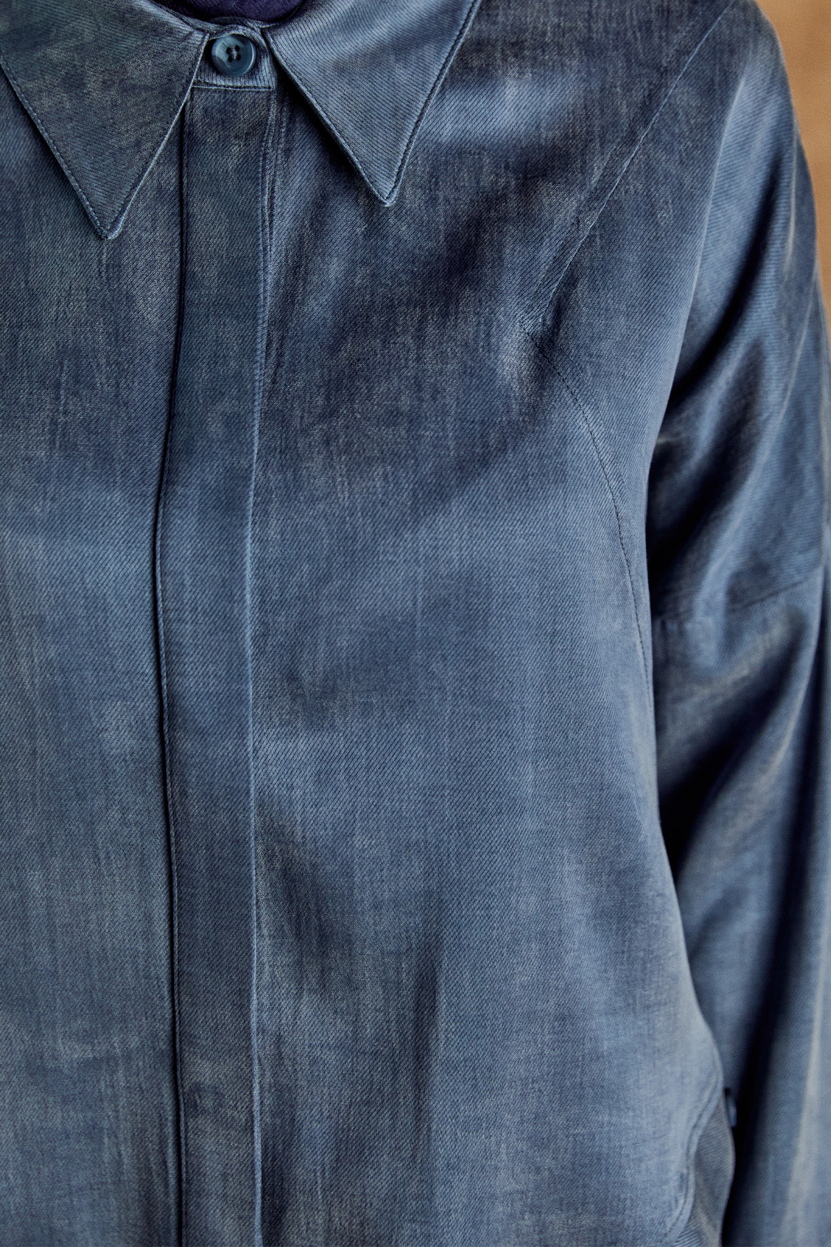 Süs Düğme Detaylı Pamuklu İkili Takım