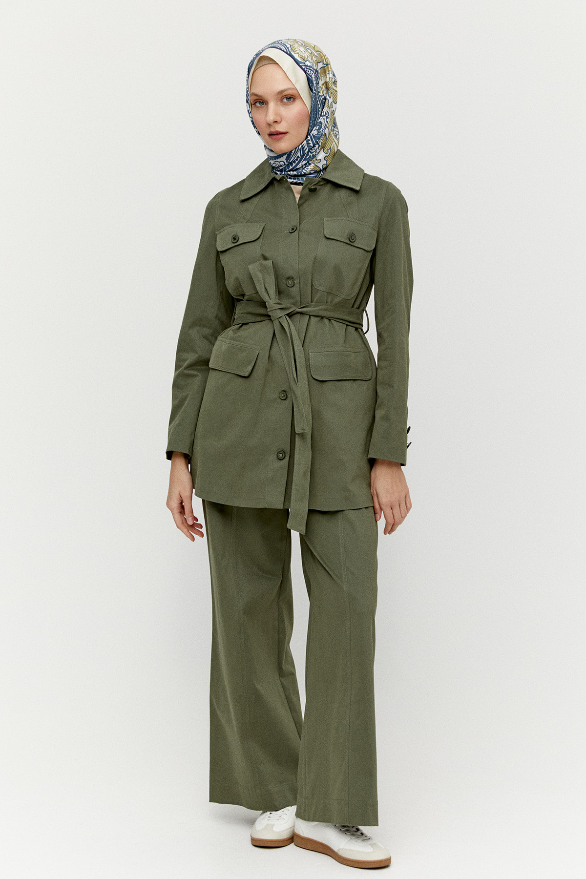 Ceket Pantolon Pamuklu İkili Takım