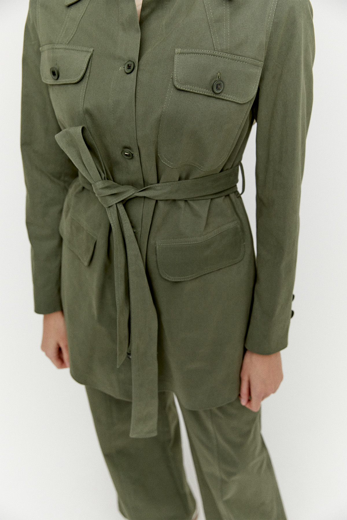 Ceket Pantolon Pamuklu İkili Takım