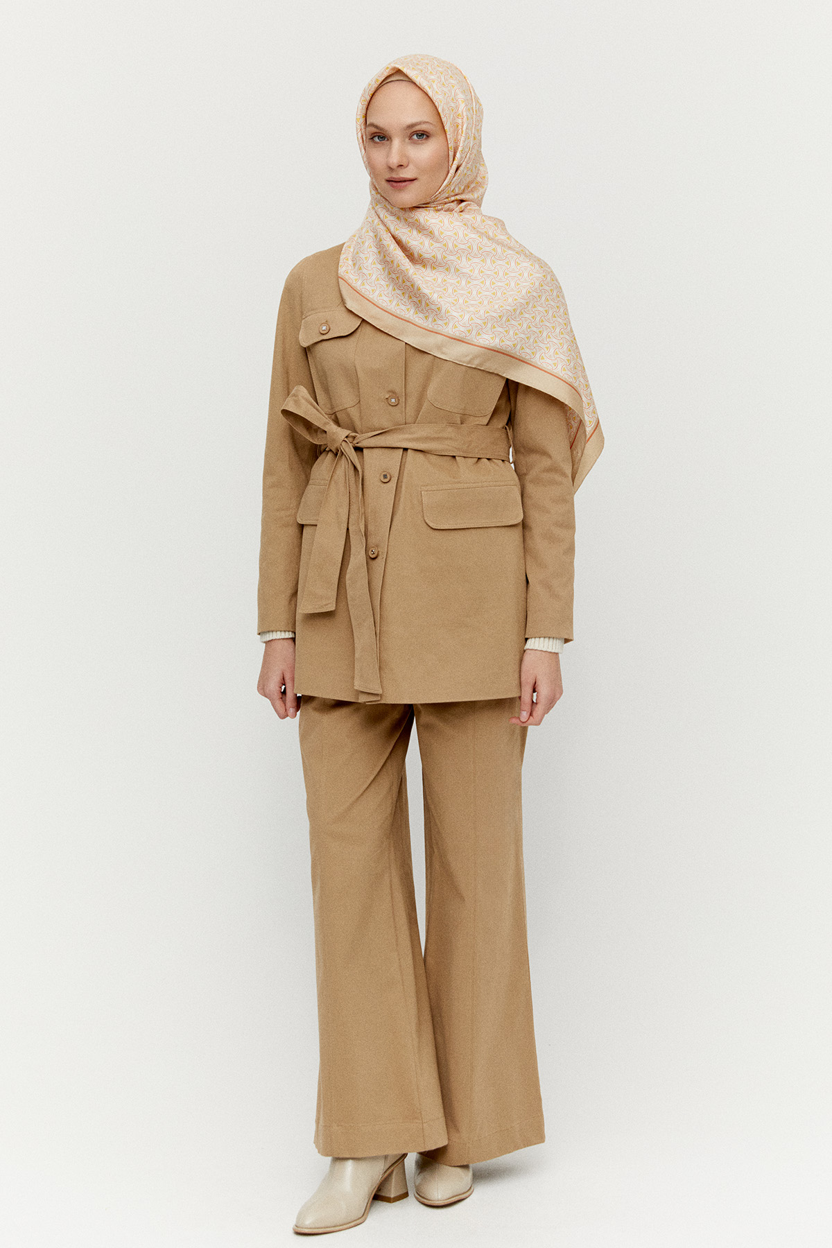 Ceket Pantolon Pamuklu İkili Takım