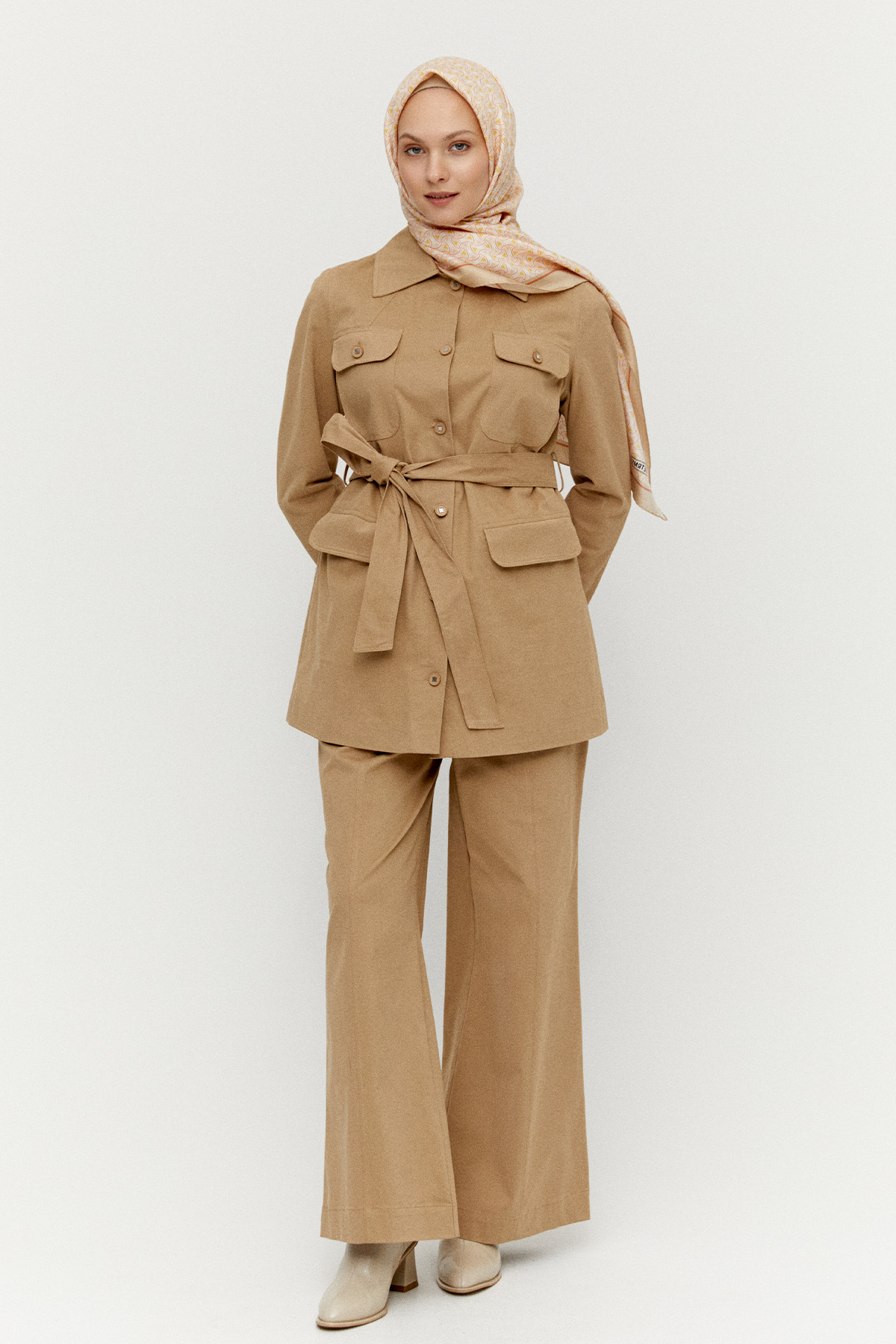 Ceket Pantolon Pamuklu İkili Takım