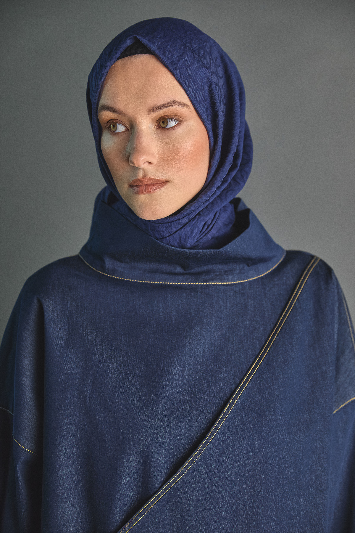 Oversize Denim İkili Takım