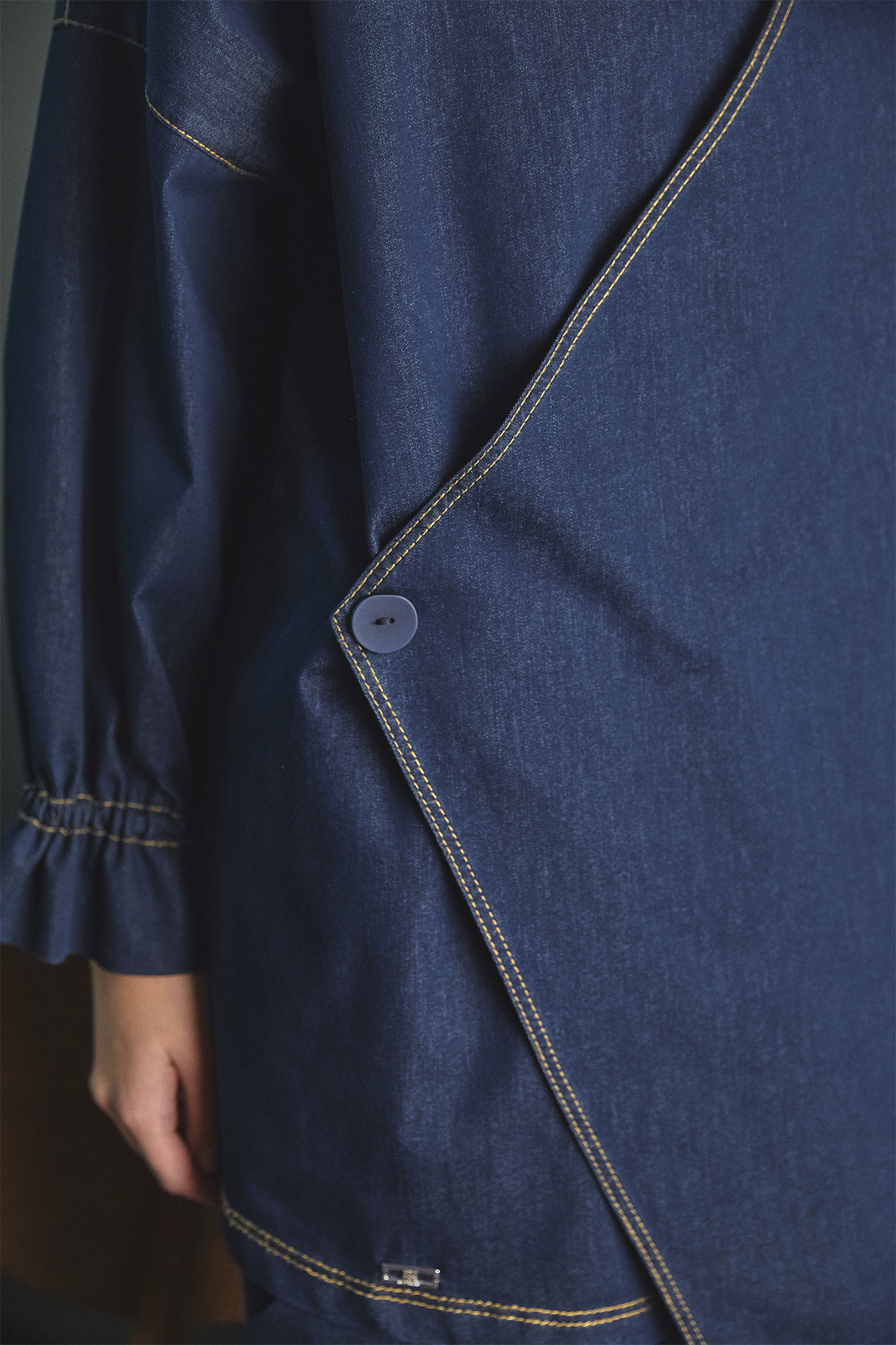 Oversize Denim İkili Takım