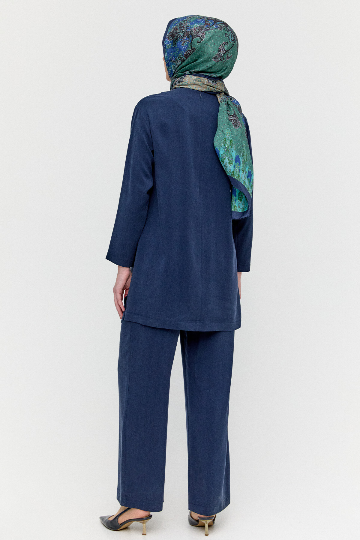 Geometrik Motifli İkili Takım, Tesettür Giyim