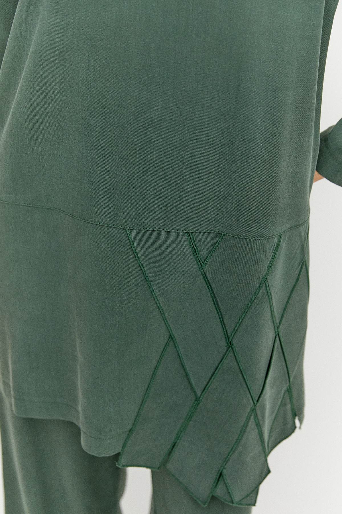 Geometrik Motifli İkili Takım, Tesettür Giyim