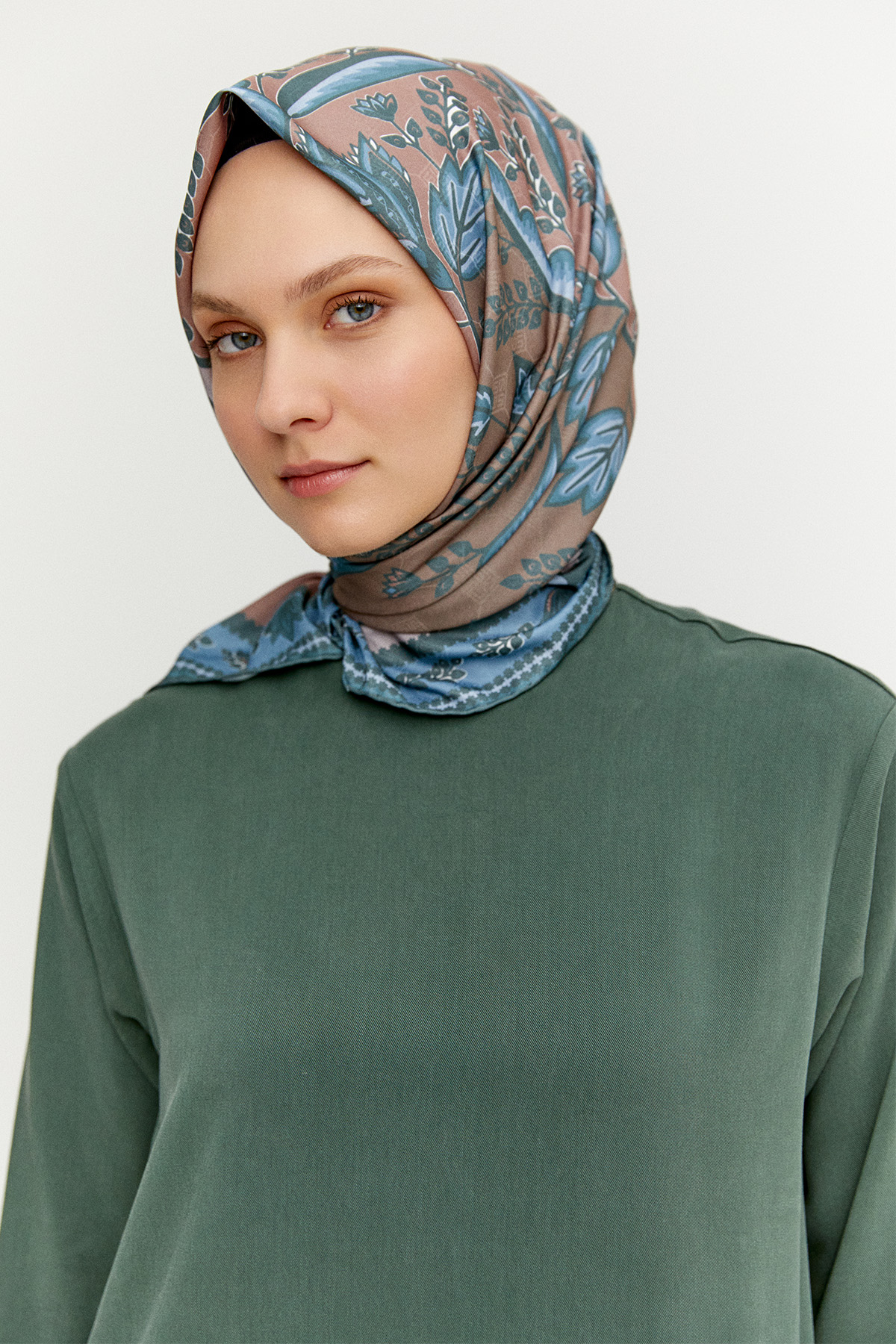 Geometrik Motifli İkili Takım, Tesettür Giyim