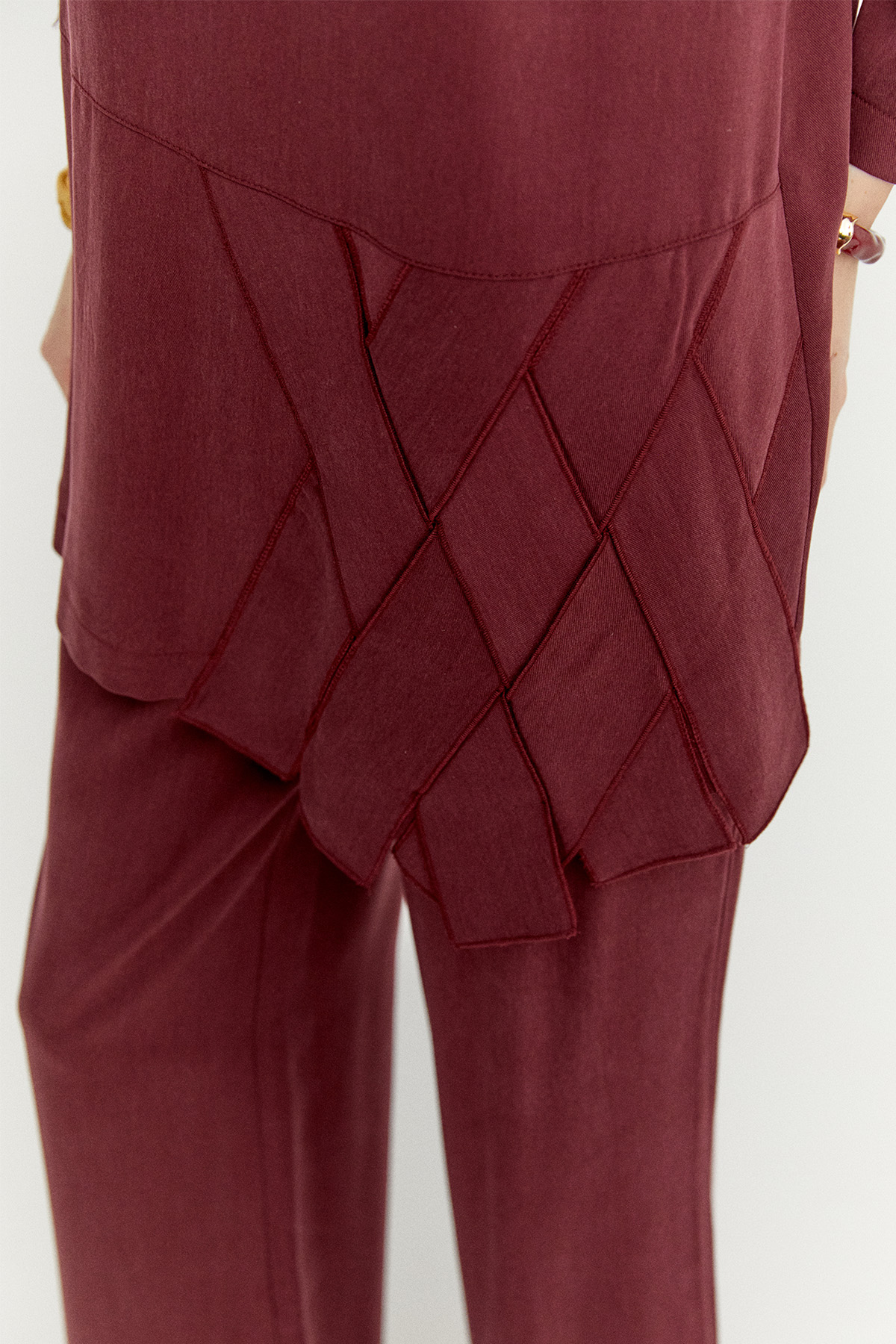 Geometrik Motifli İkili Takım, Tesettür Giyim