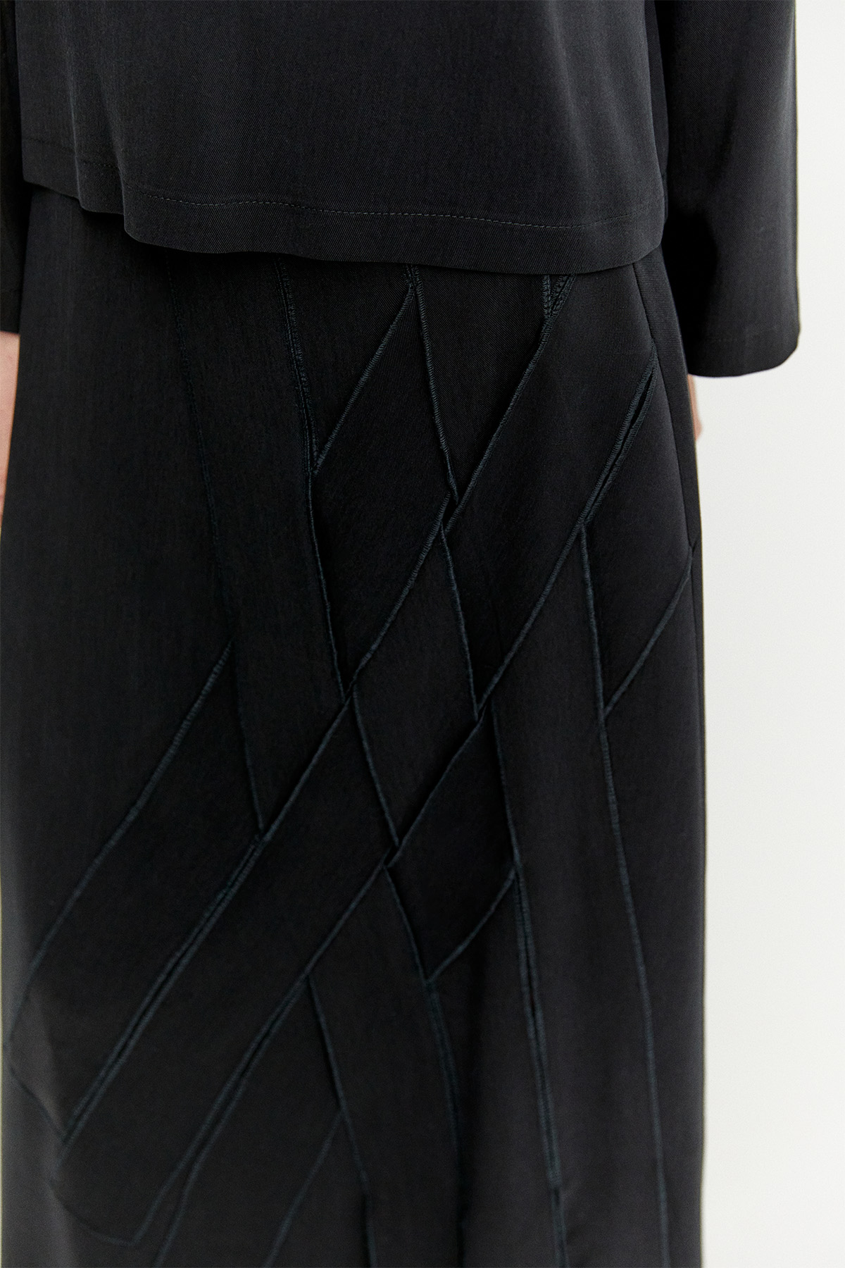 Etekli Lyocell İkili Takım, Tesettür Giyim