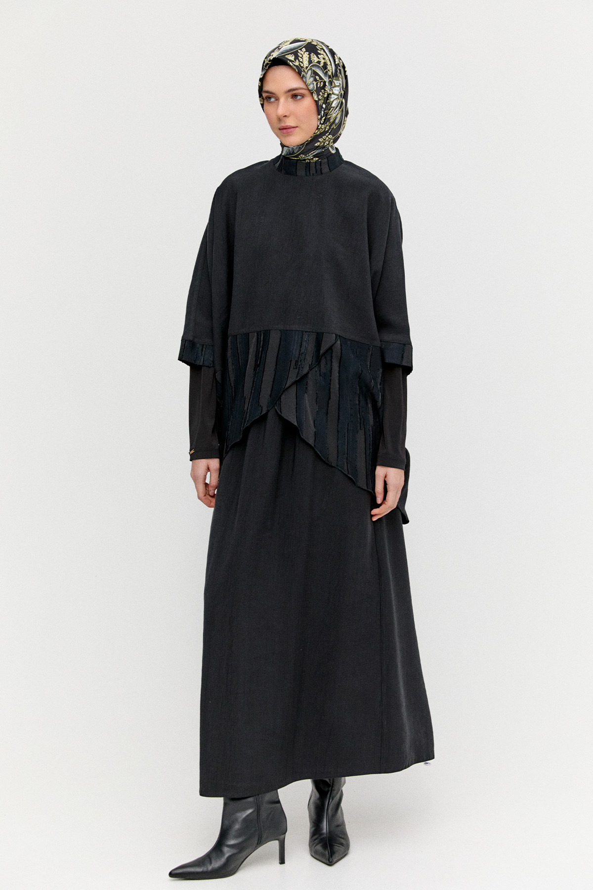 Etek Bluz İkili Lyocell Takım, Tesettür Giyim