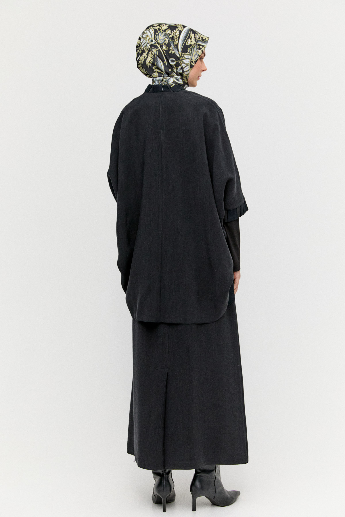 Etek Bluz İkili Lyocell Takım, Tesettür Giyim