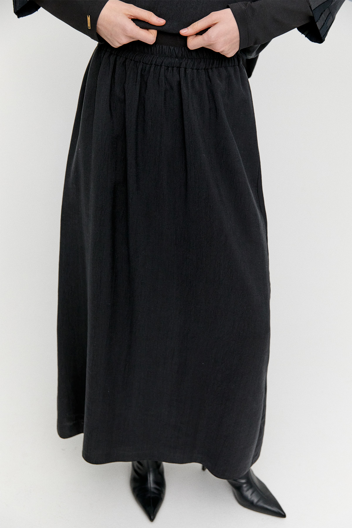 Etek Bluz İkili Lyocell Takım, Tesettür Giyim