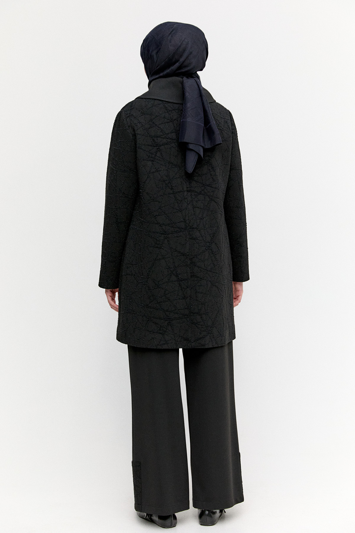 Mendil Yaka Örme İkili Takım, Tesettür Giyim