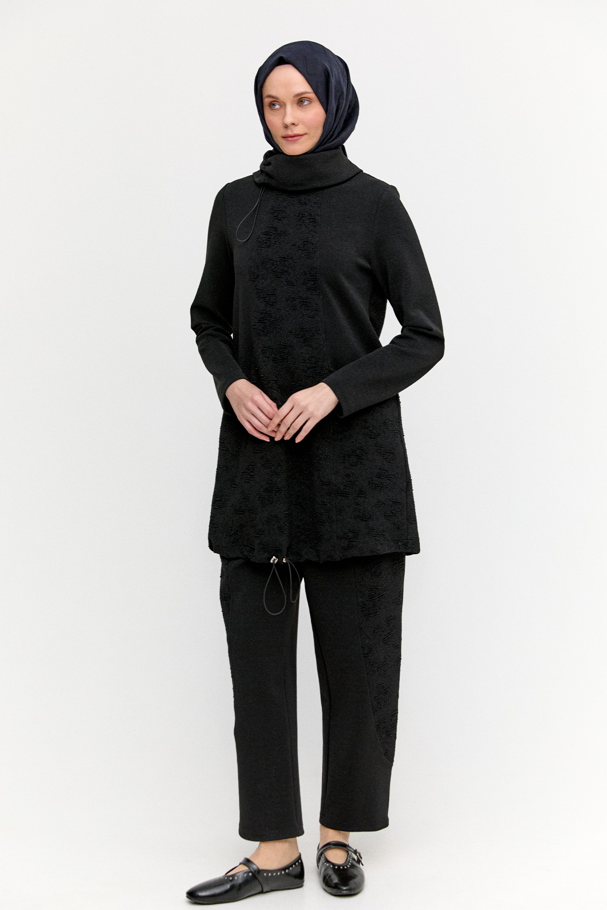 Simli Dokulu İkili Takım, Tesettür Giyim