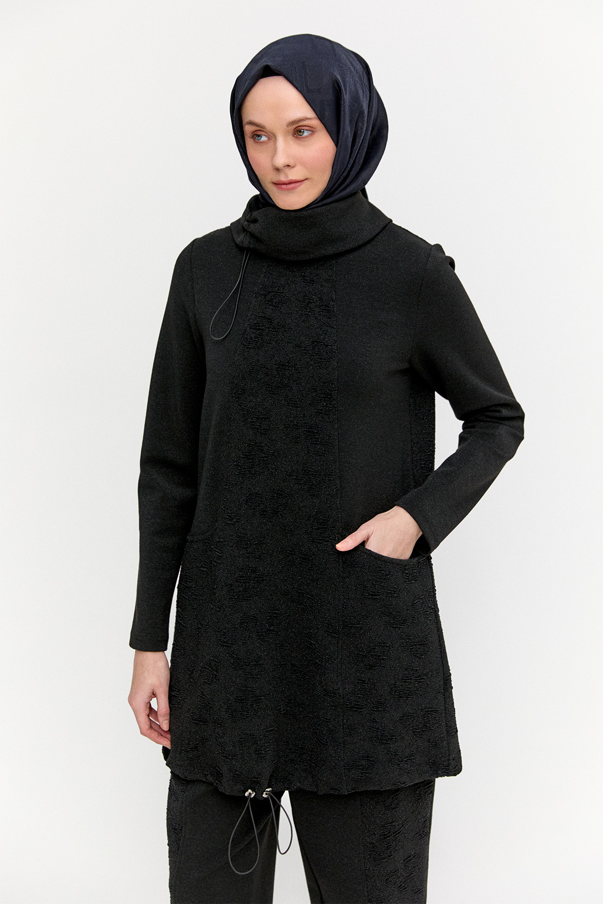 Simli Dokulu İkili Takım, Tesettür Giyim