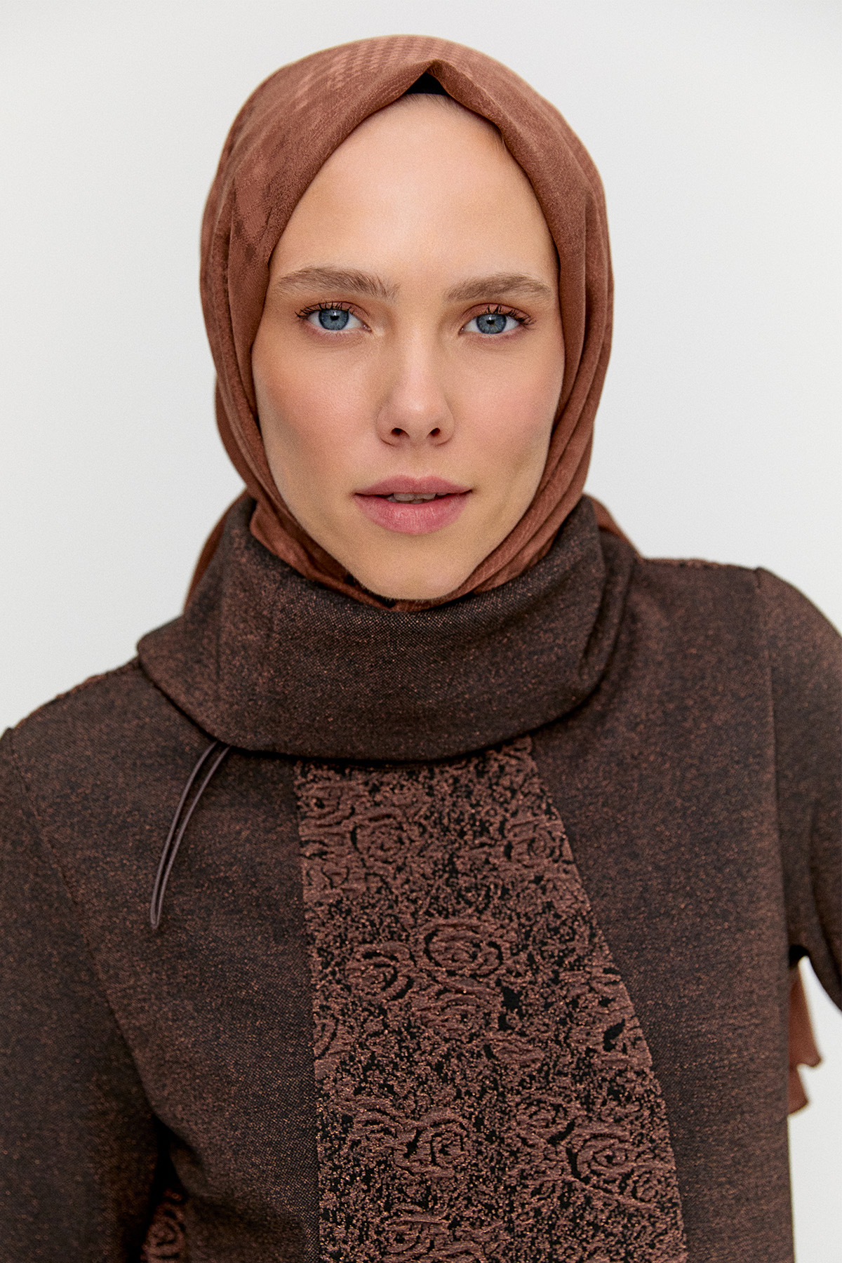 Simli Dokulu İkili Takım, Tesettür Giyim