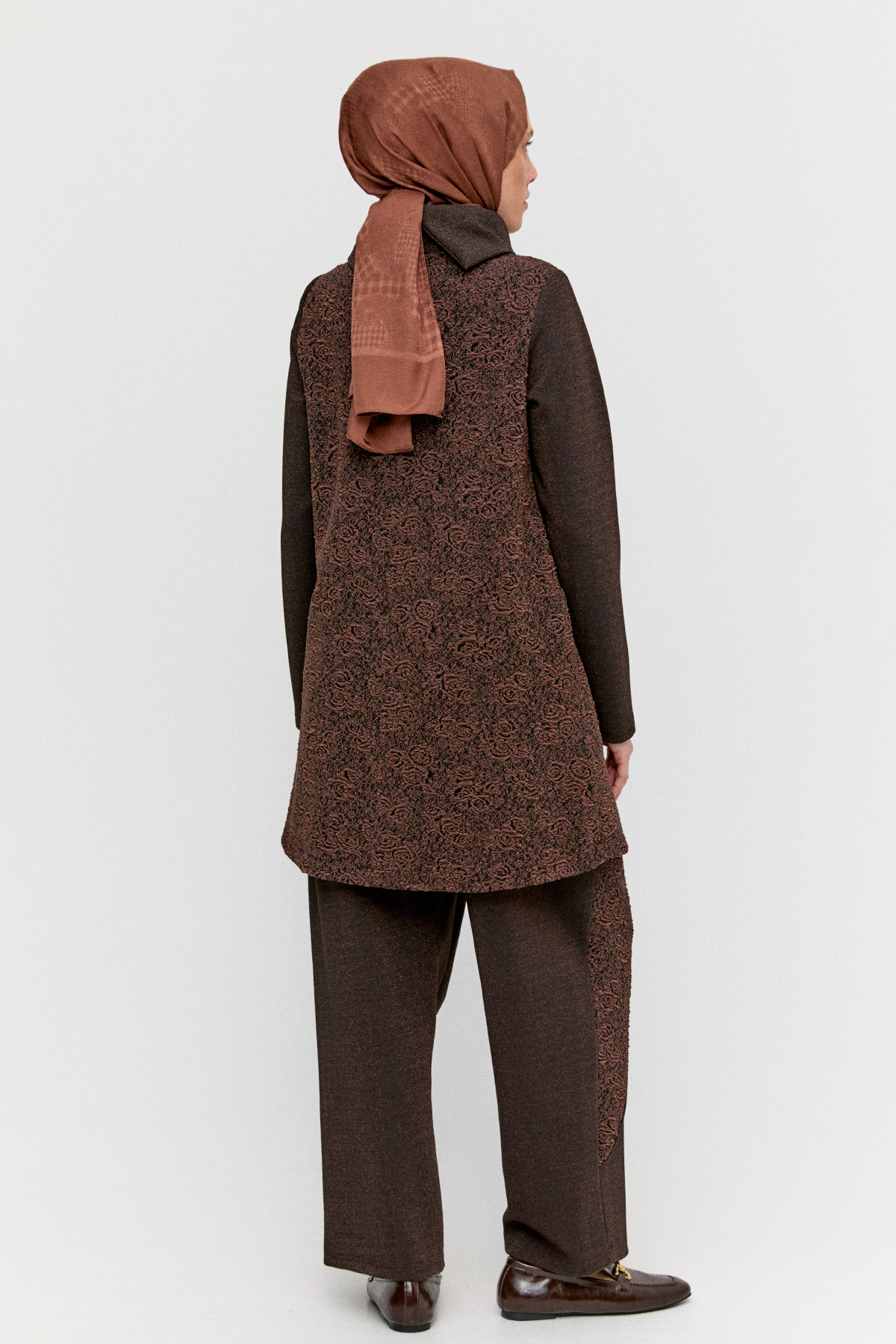 Simli Dokulu İkili Takım, Tesettür Giyim