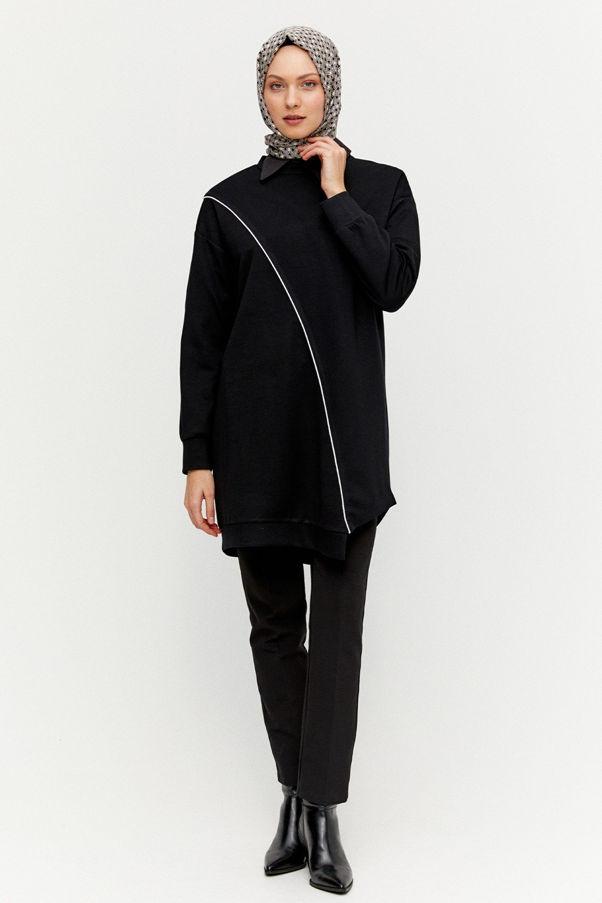 Asimetrik Modal Oversize Tunik