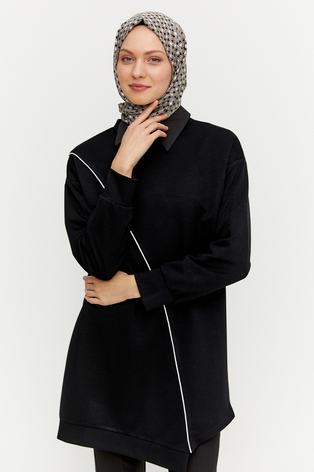Asimetrik Modal Oversize Tunik
