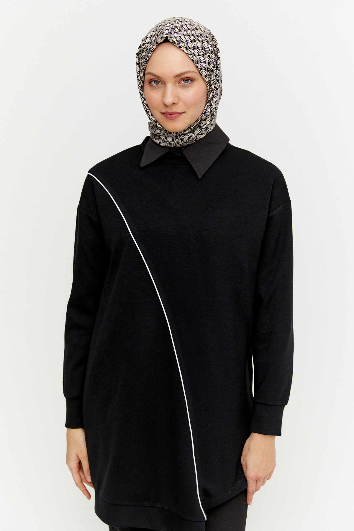 Asimetrik Modal Oversize Tunik