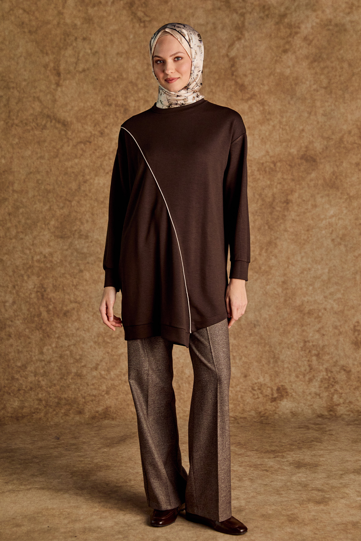 Asimetrik Modal Oversize Tunik