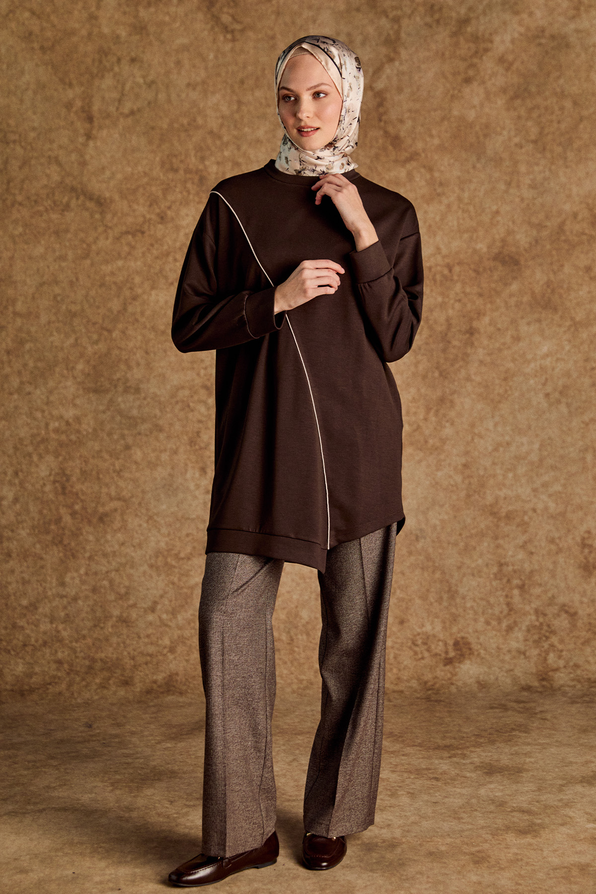 Asimetrik Modal Oversize Tunik